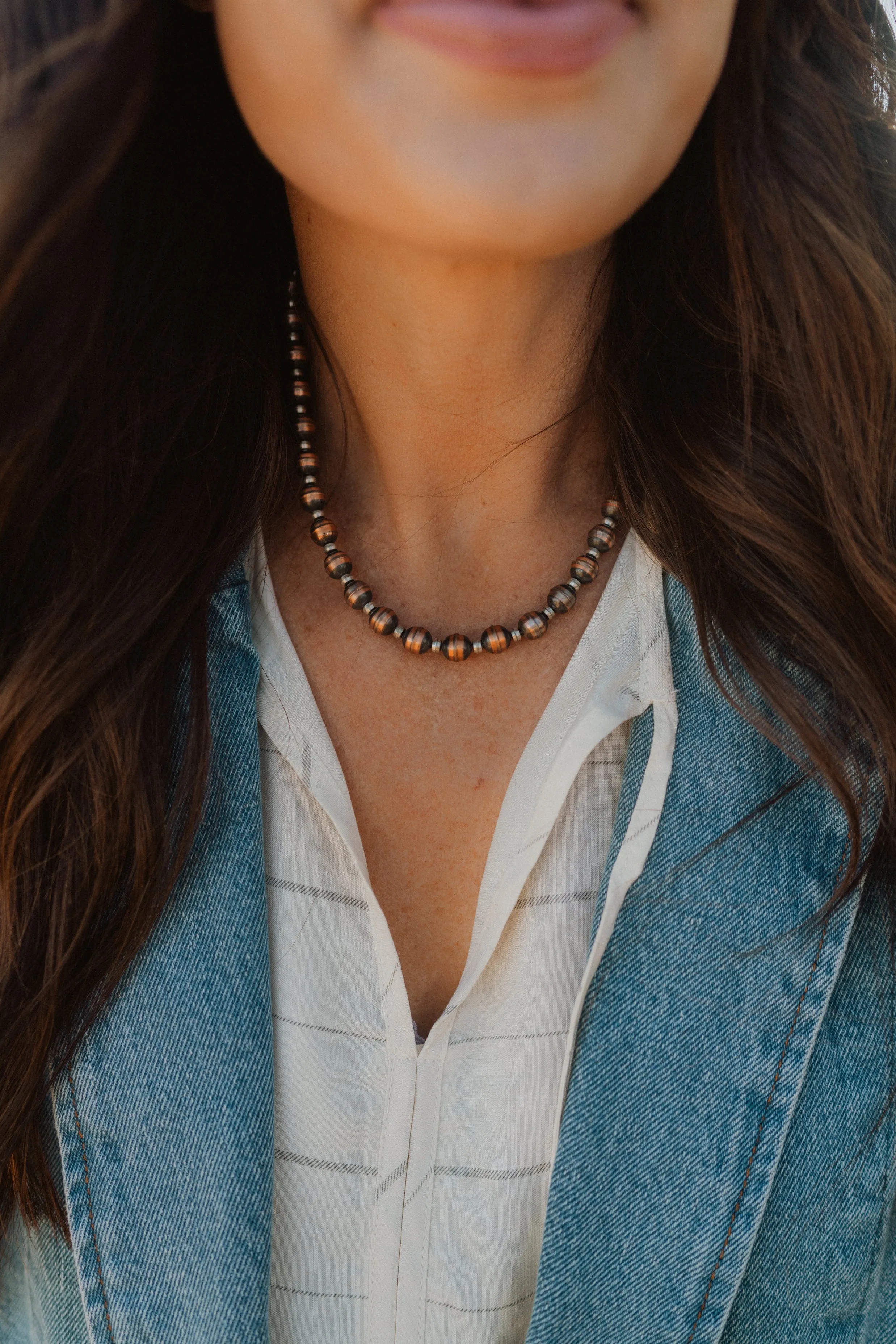 Copper Myla Necklace sold by Goldie Lew