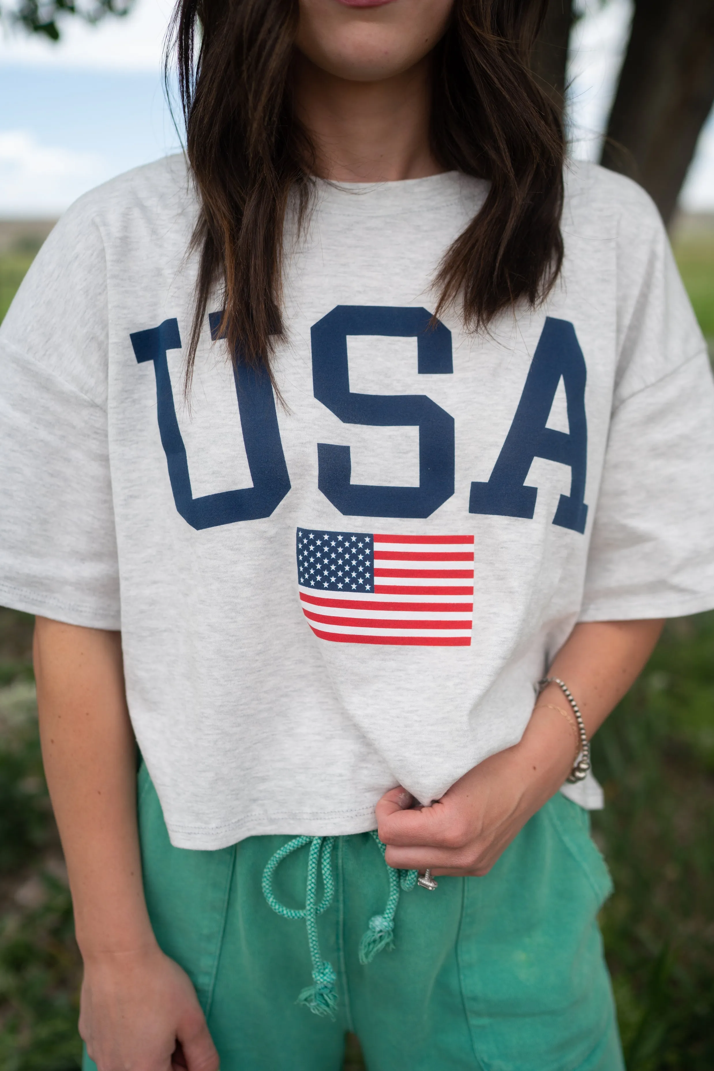 USA T-Shirt sold by Goldie Lew product image thumbnail 5