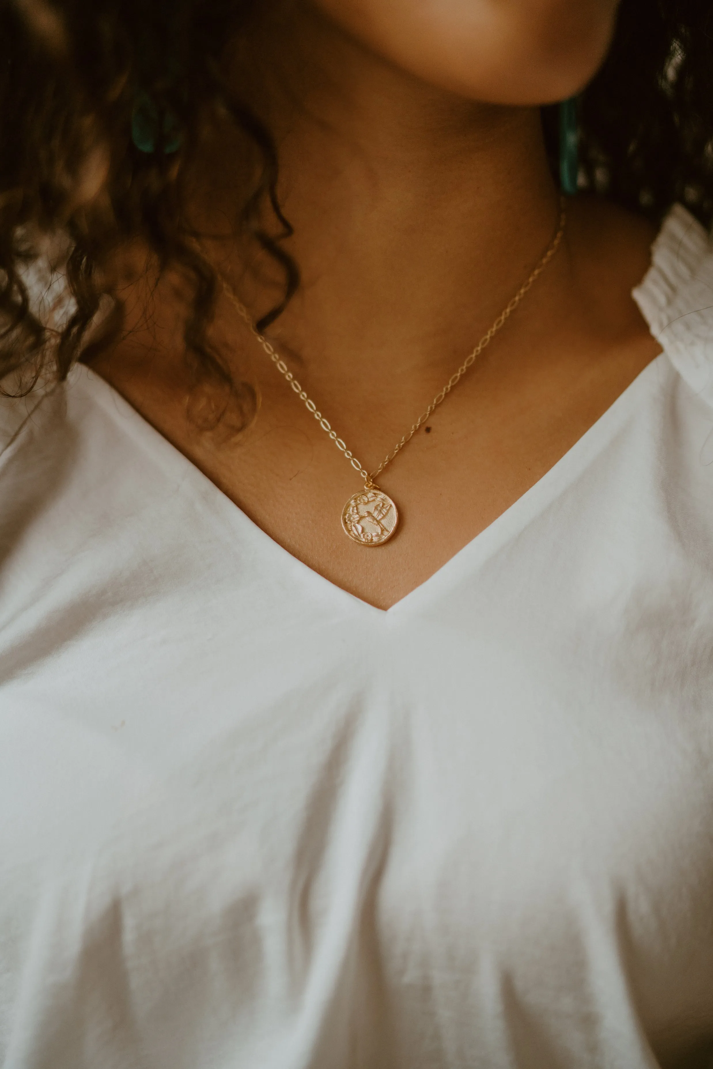 Hummingbird Necklace sold by Goldie Lew product image thumbnail 2