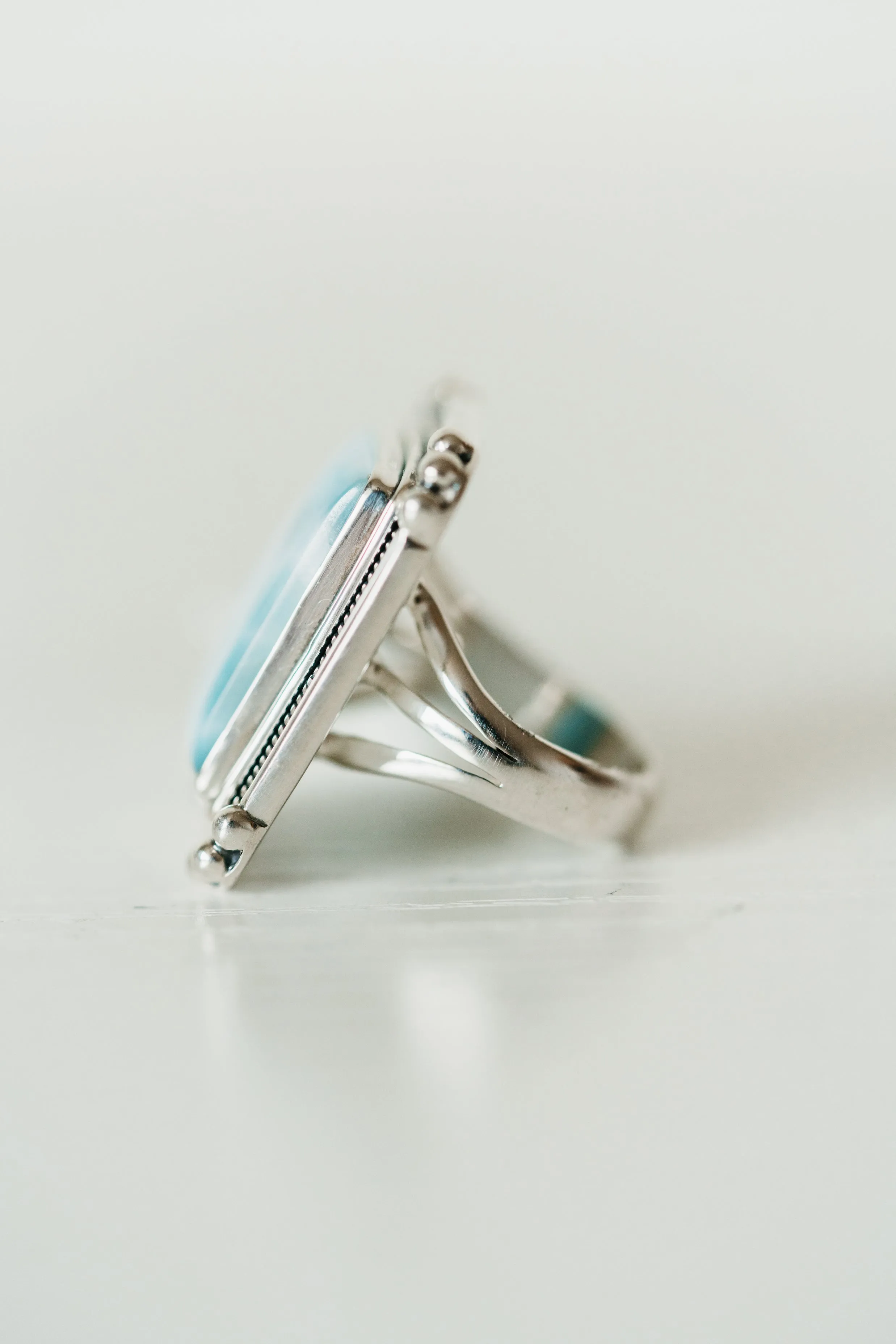 Kate Ring | Larimar sold by Goldie Lew product image thumbnail 4