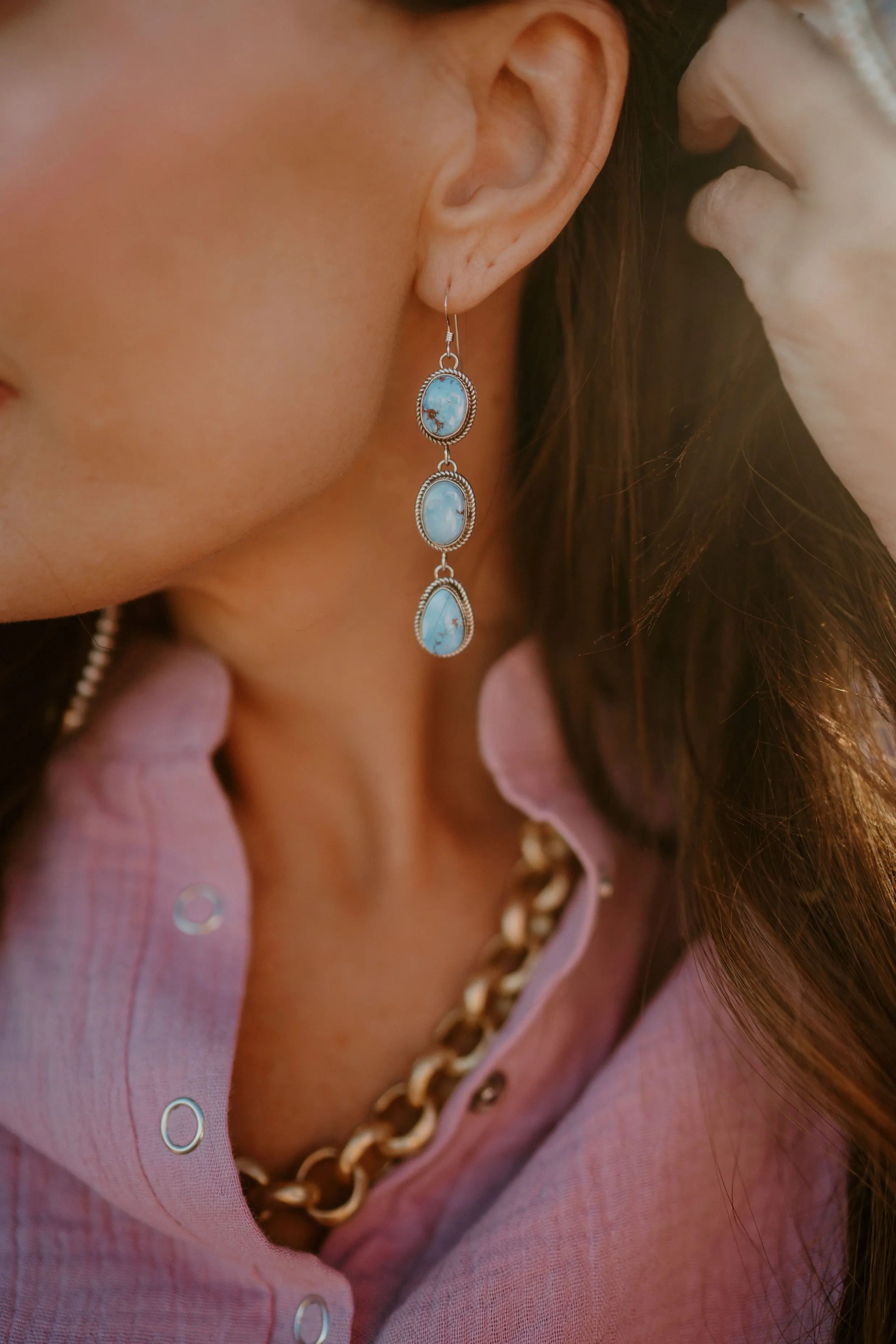 Dara Earrings sold by Goldie Lew