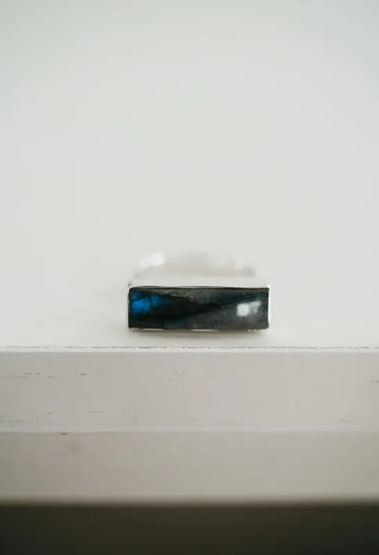 Eddison Ring | Labradorite - FINAL SALE sold by Goldie Lew