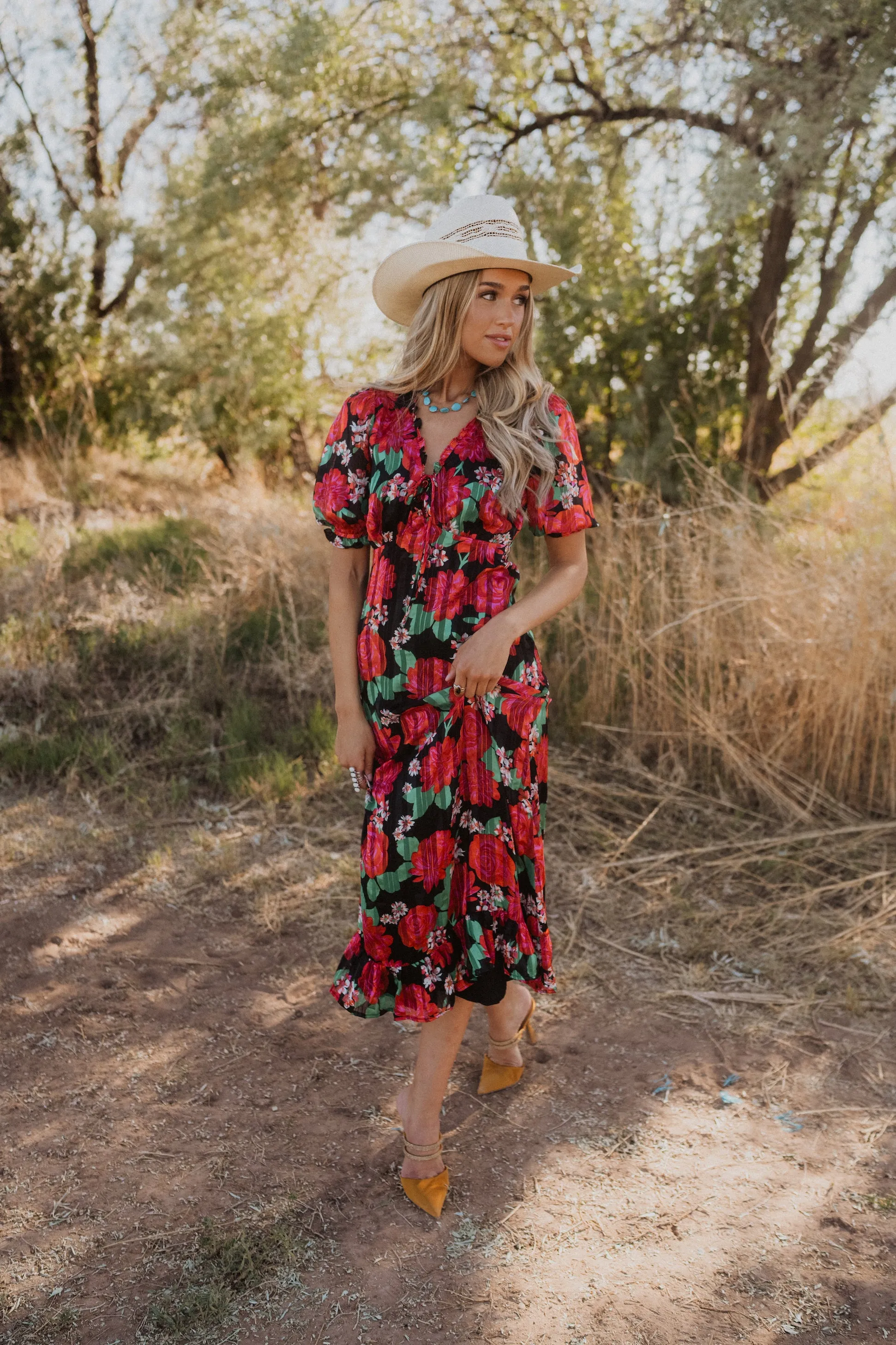 La Rosa Dress sold by Goldie Lew