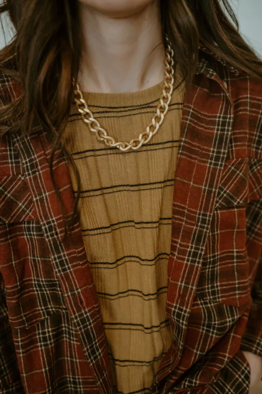 Chunky Gold Necklace | #4 - FINAL SALE sold by Goldie Lew
