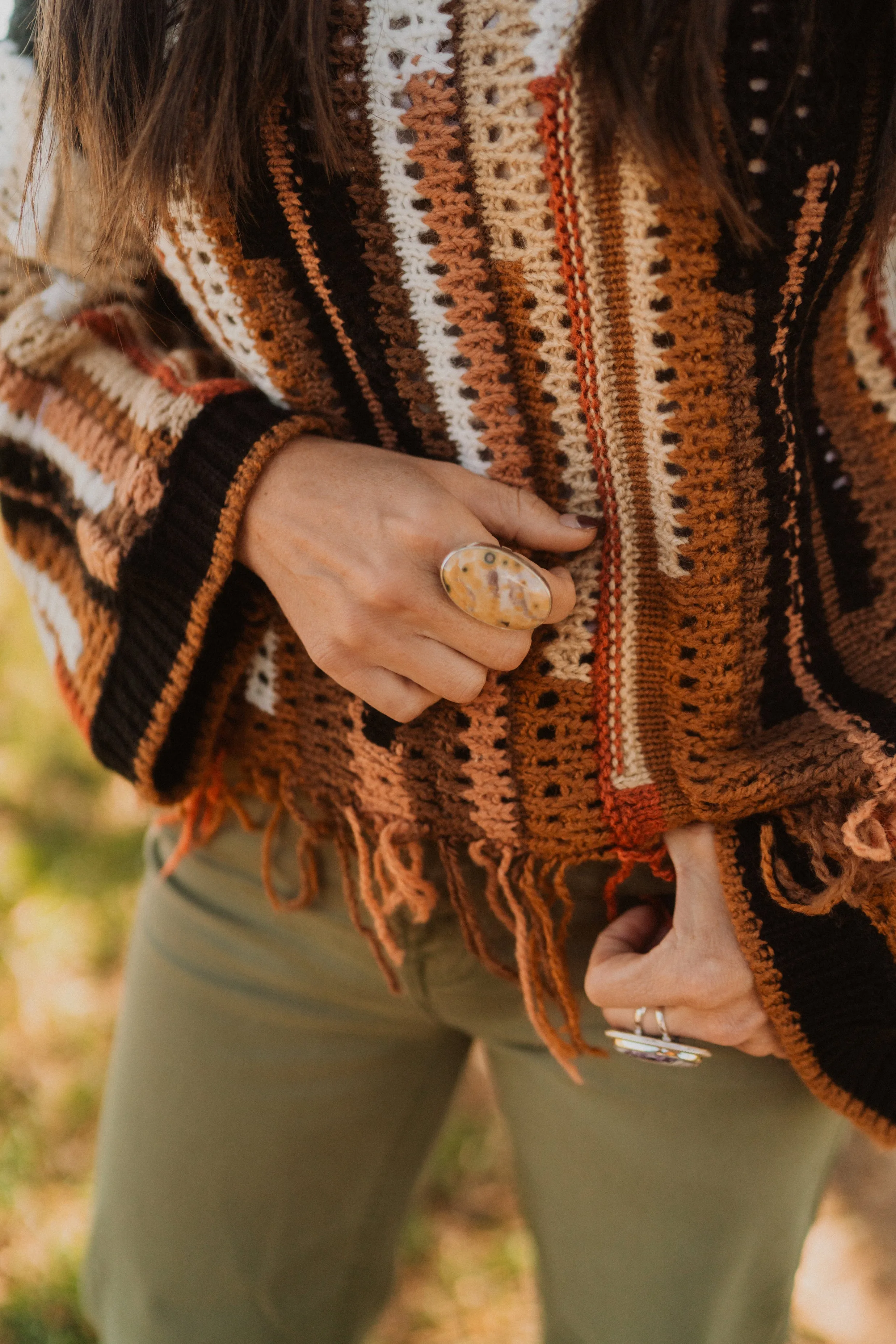 Juana Ring | Ocean Jasper sold by Goldie Lew product image thumbnail 2