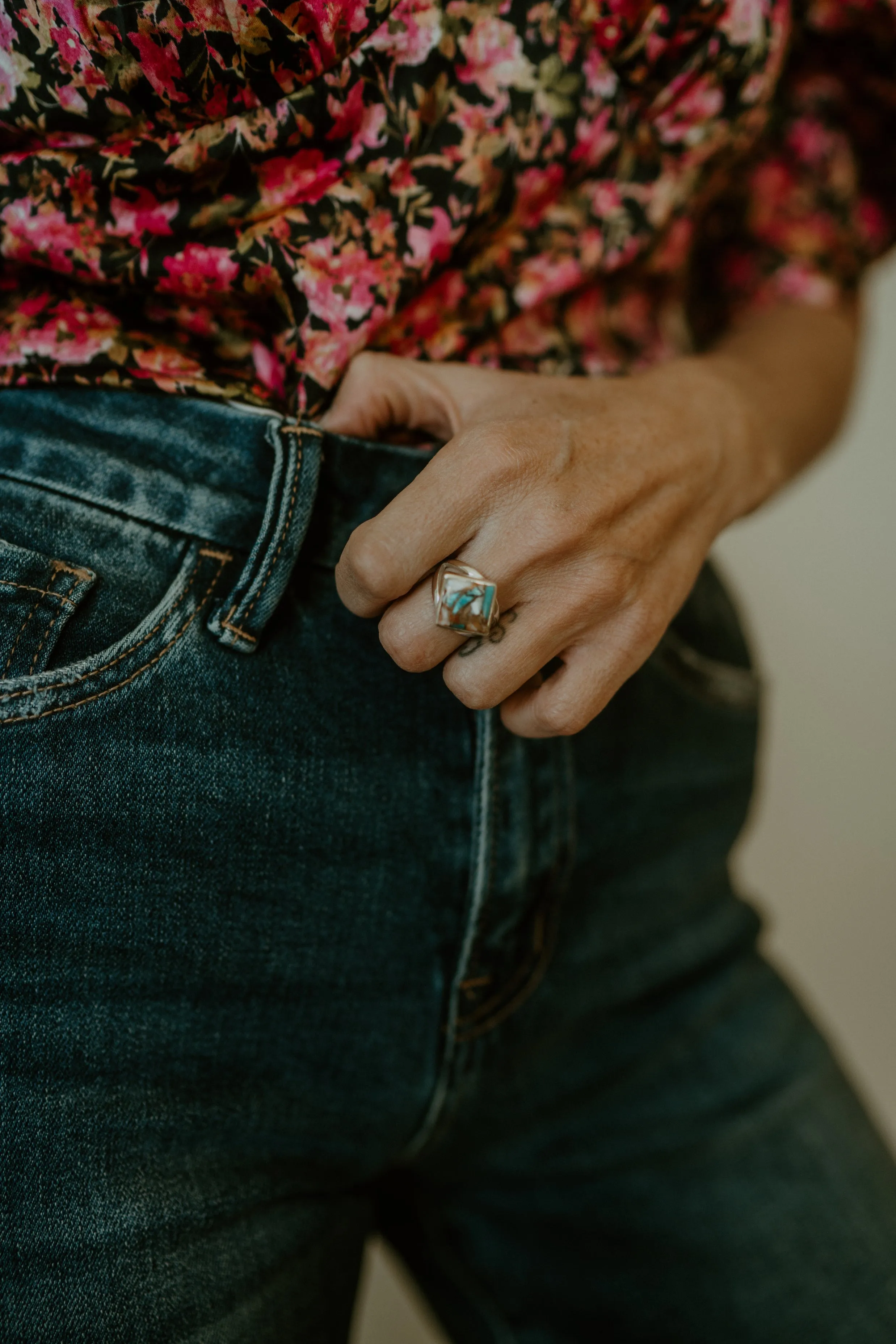 Jazzy Ring | Spiny Oyster sold by Goldie Lew product image thumbnail 2