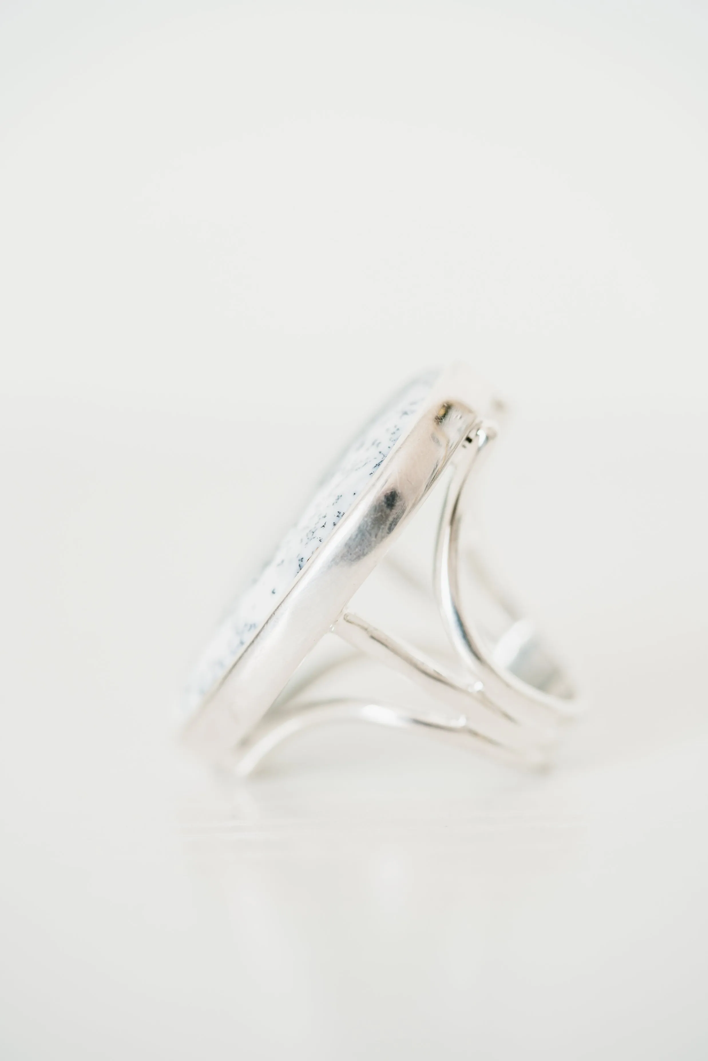 Cosma Ring | Dendritic Opal sold by Goldie Lew product image thumbnail 4
