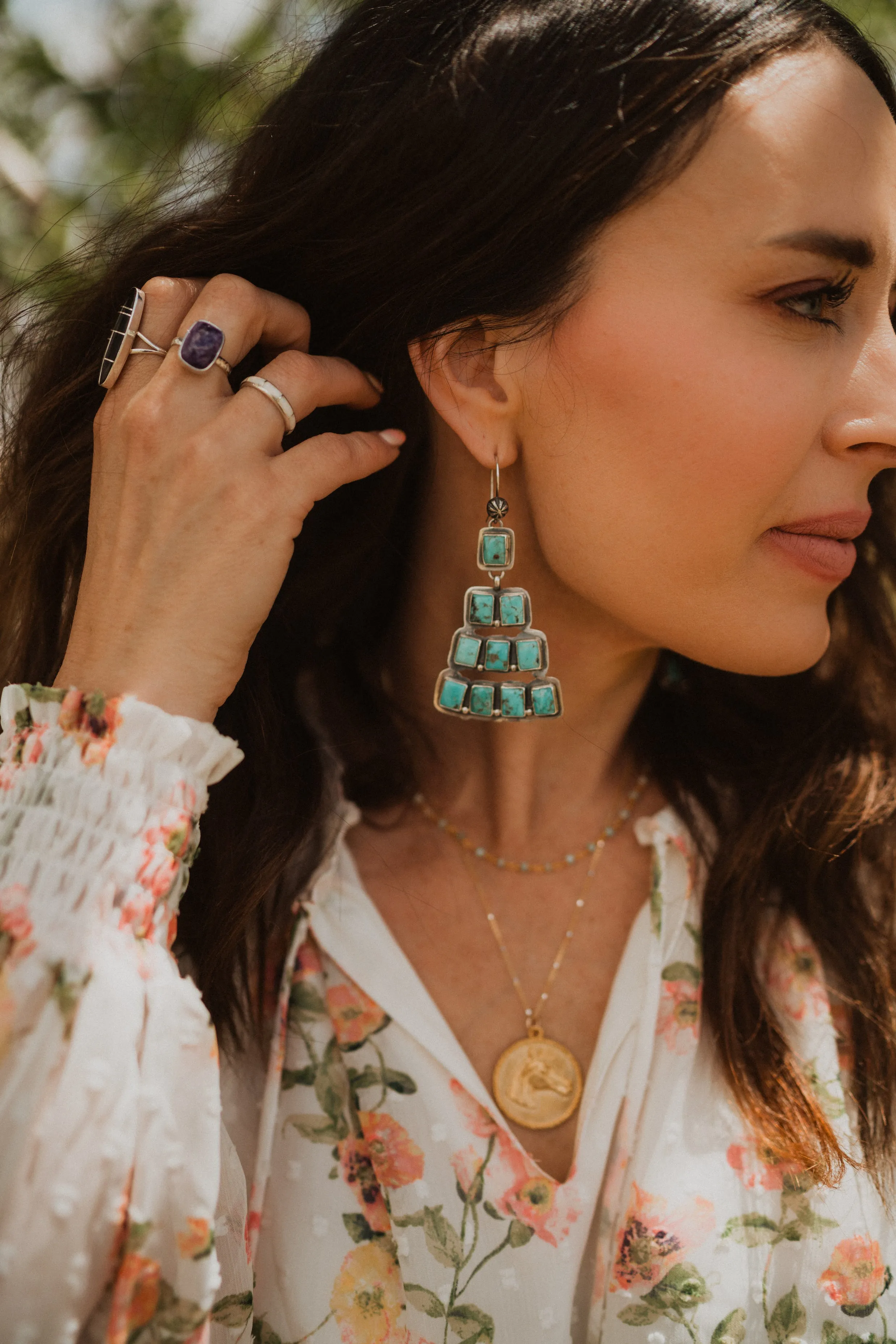 Celeste Earrings sold by Goldie Lew product image thumbnail 2