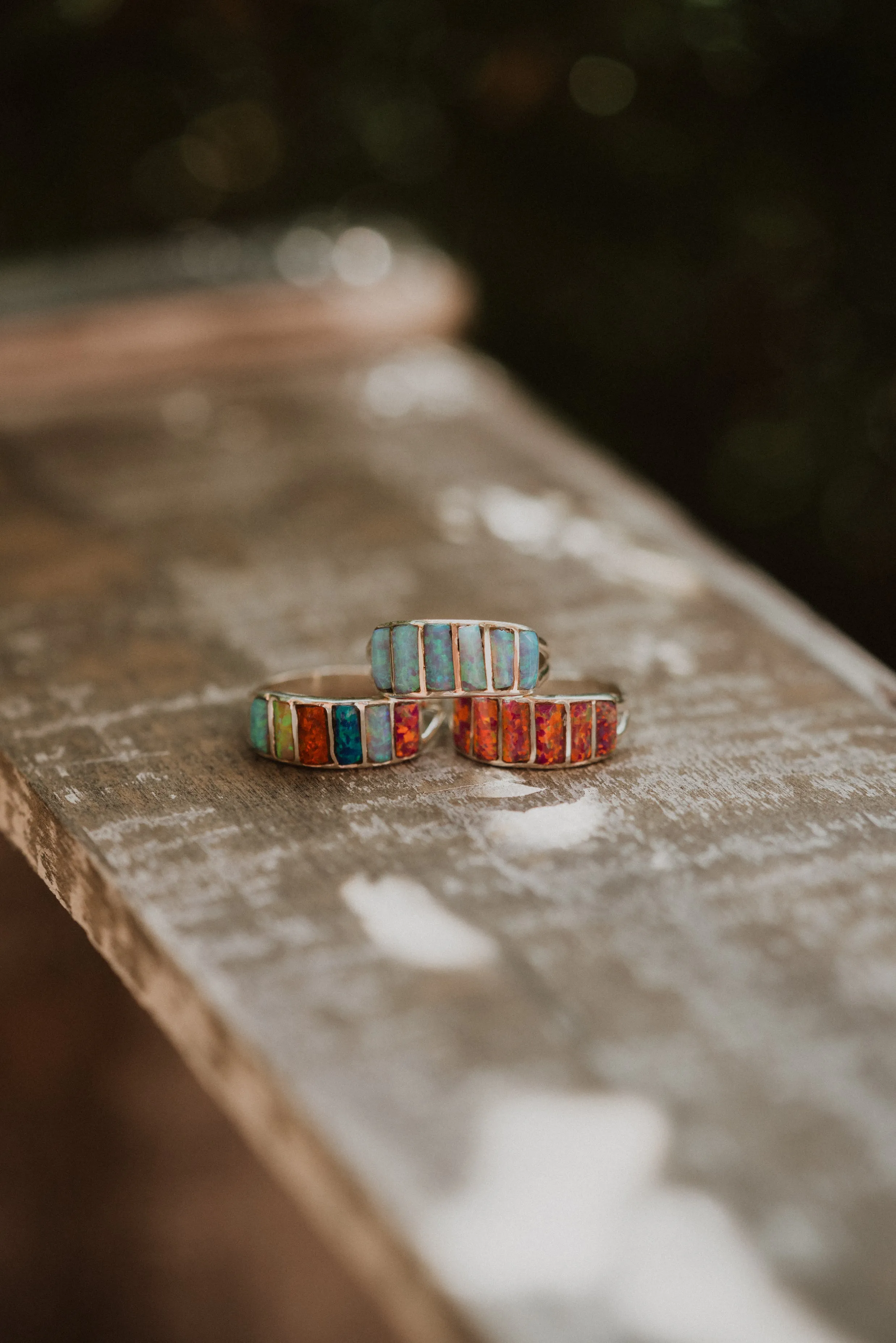 Cru Ring | Magenta Opal sold by Goldie Lew product image thumbnail 5