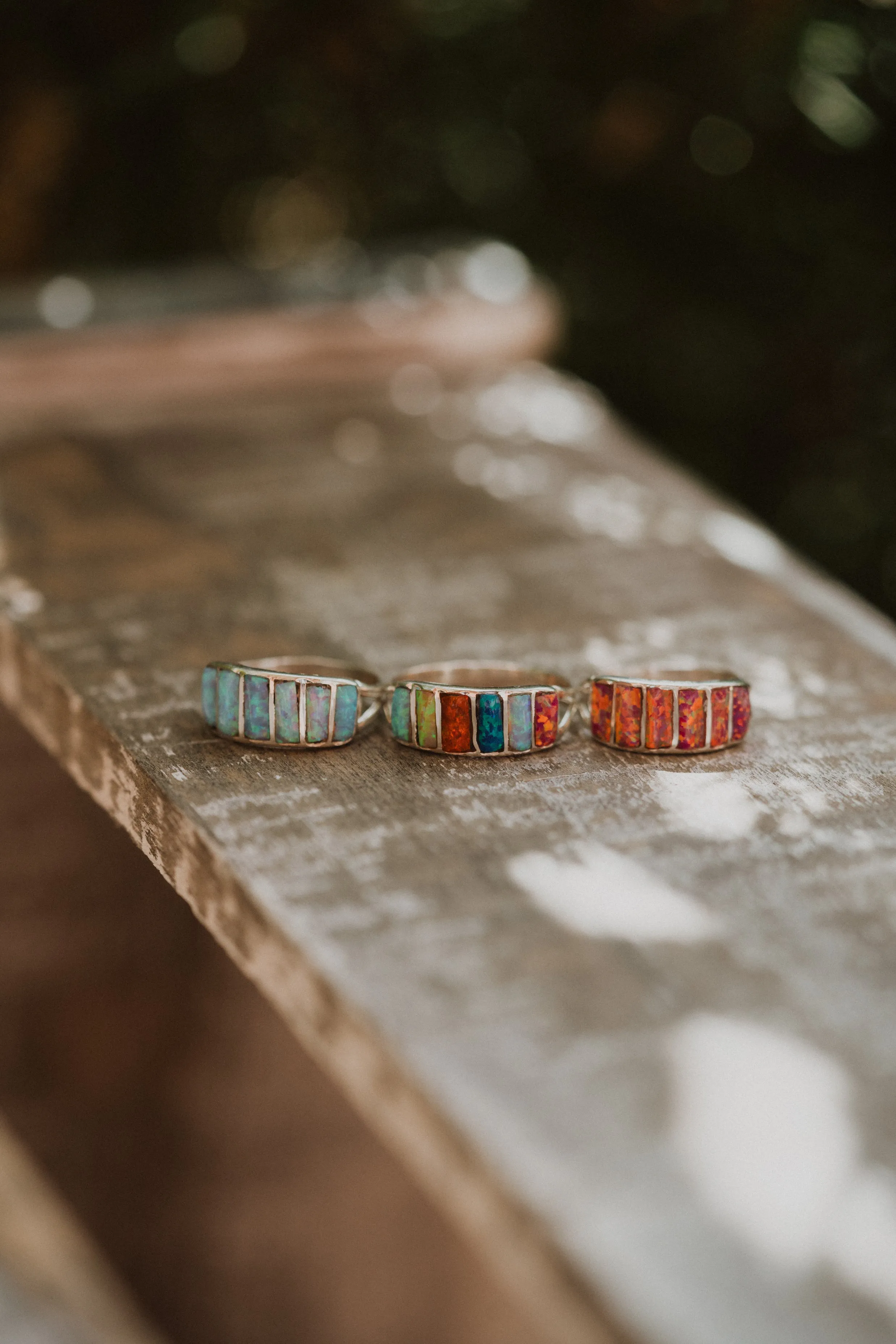 Cru Ring | Magenta Opal sold by Goldie Lew product image thumbnail 3