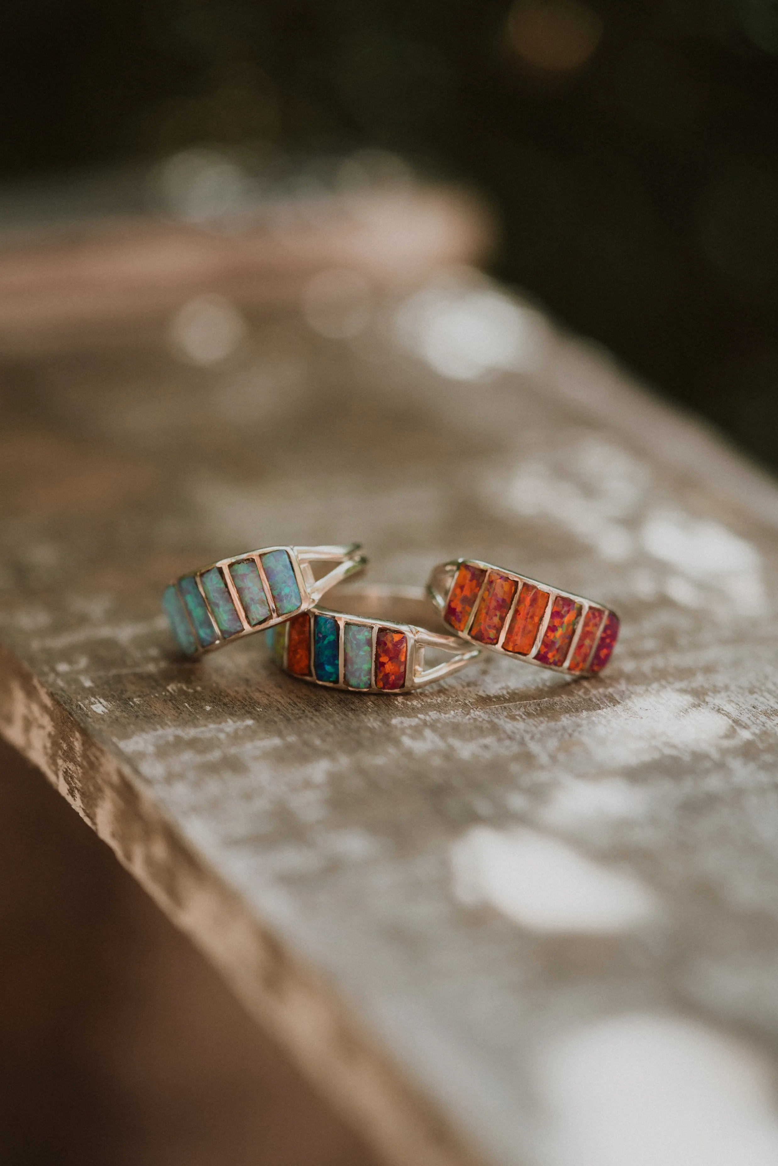 Cru Ring | Magenta Opal sold by Goldie Lew product image thumbnail 4