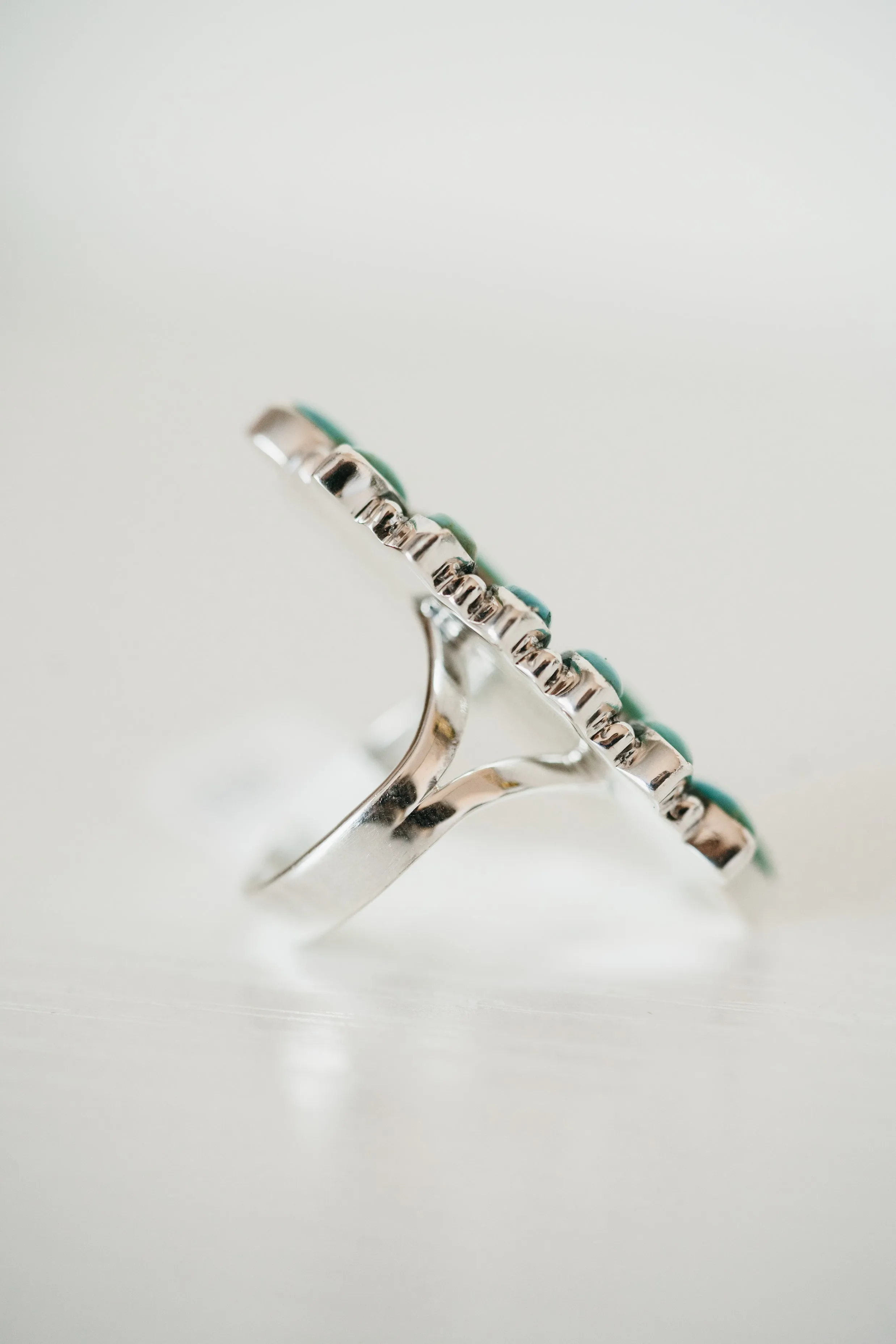Perra Ring | Turquoise sold by Goldie Lew product image thumbnail 4