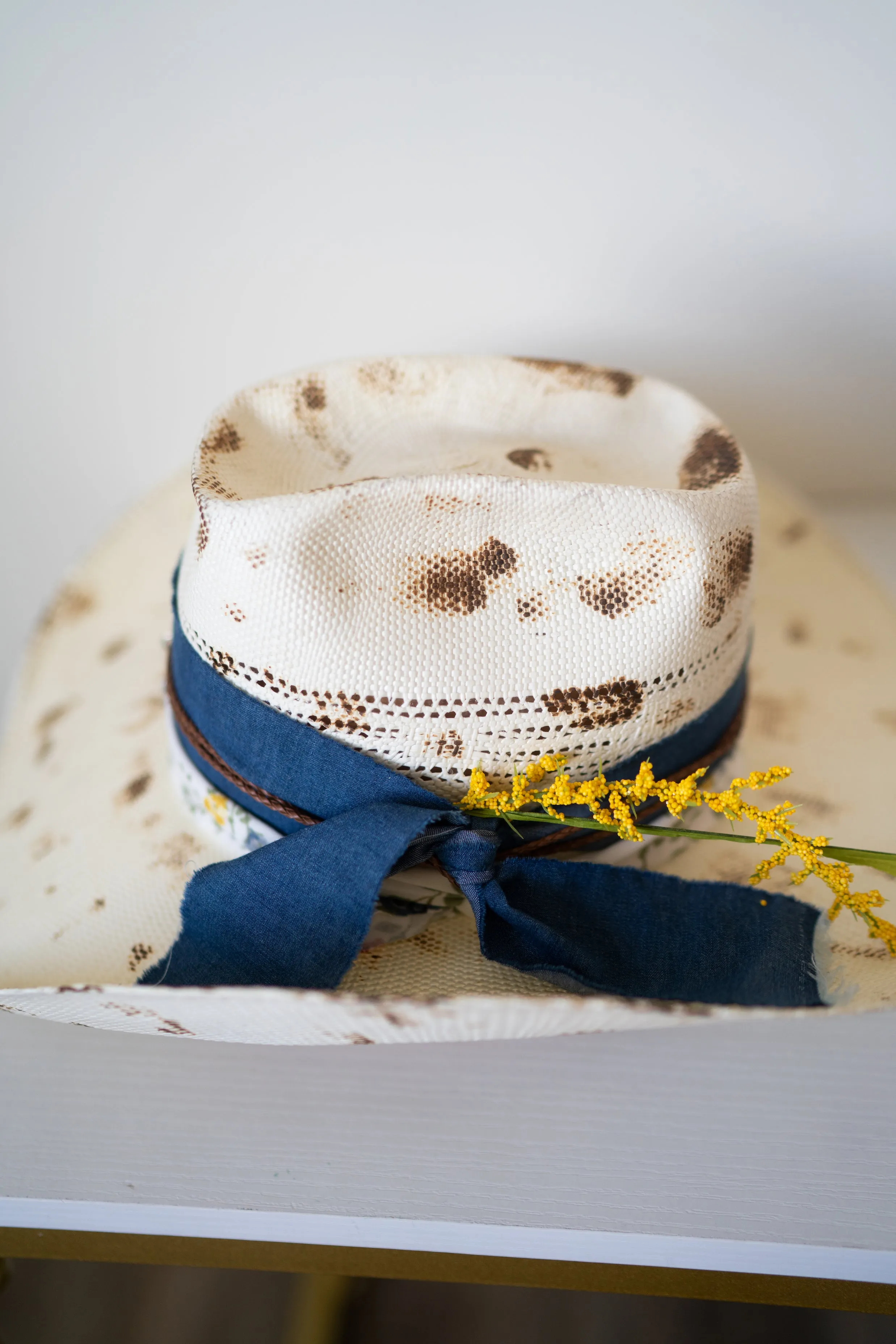 Yellow Flowers Hat Band Bundle sold by Goldie Lew product image thumbnail 4