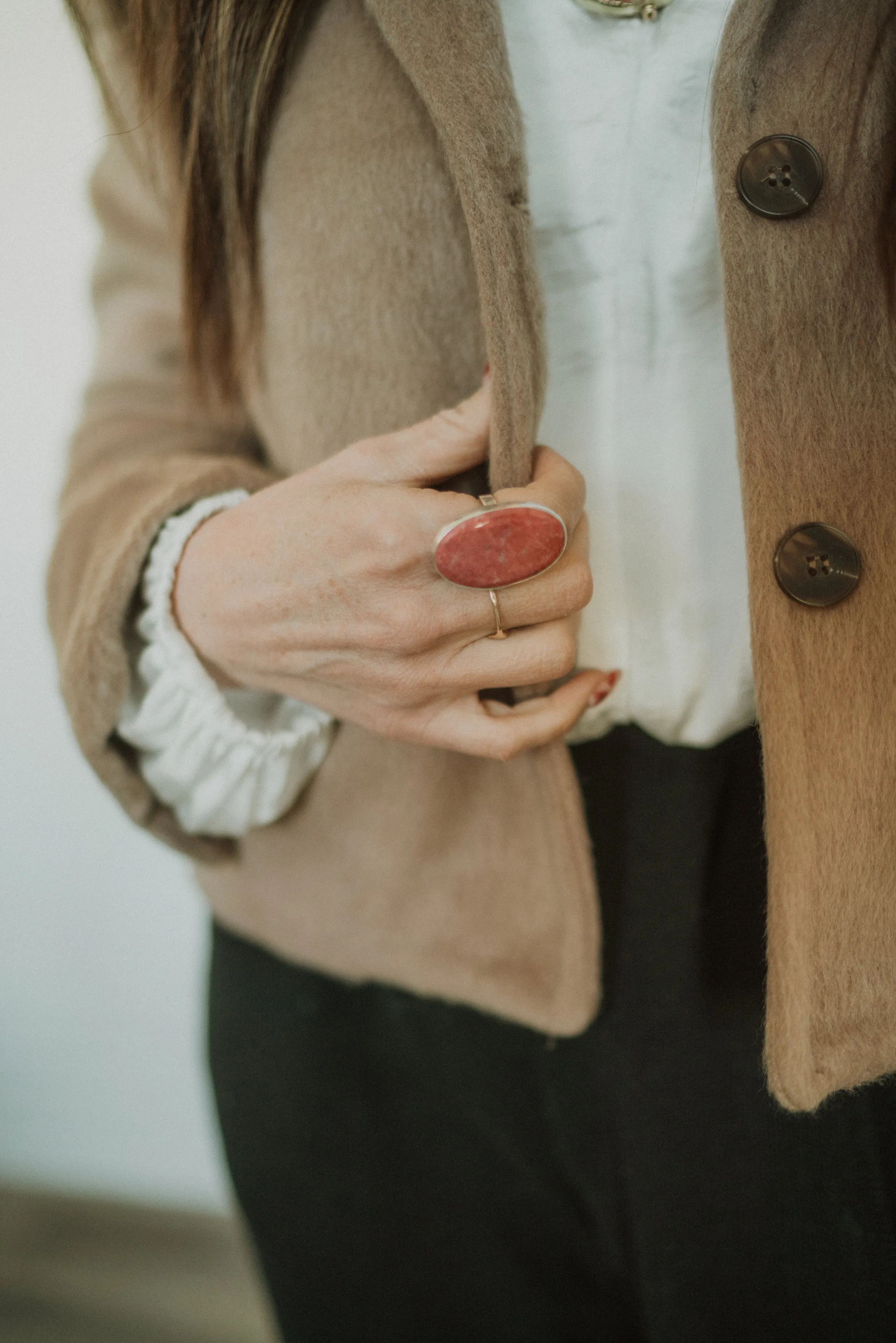 Runway Ring | Thulite sold by Goldie Lew product image thumbnail 2