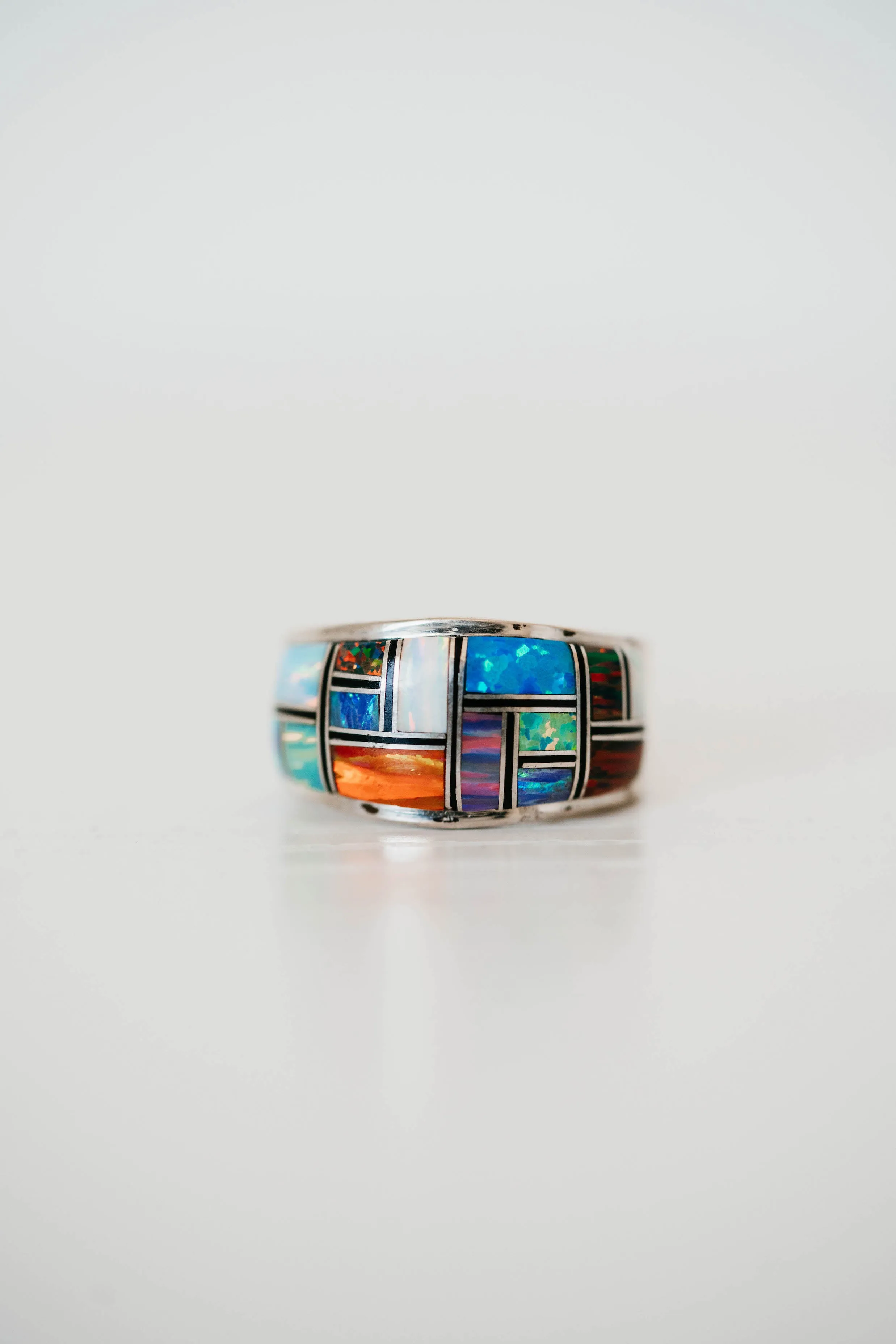 Sanne Ring | Colorful Opal - FINAL SALE sold by Goldie Lew