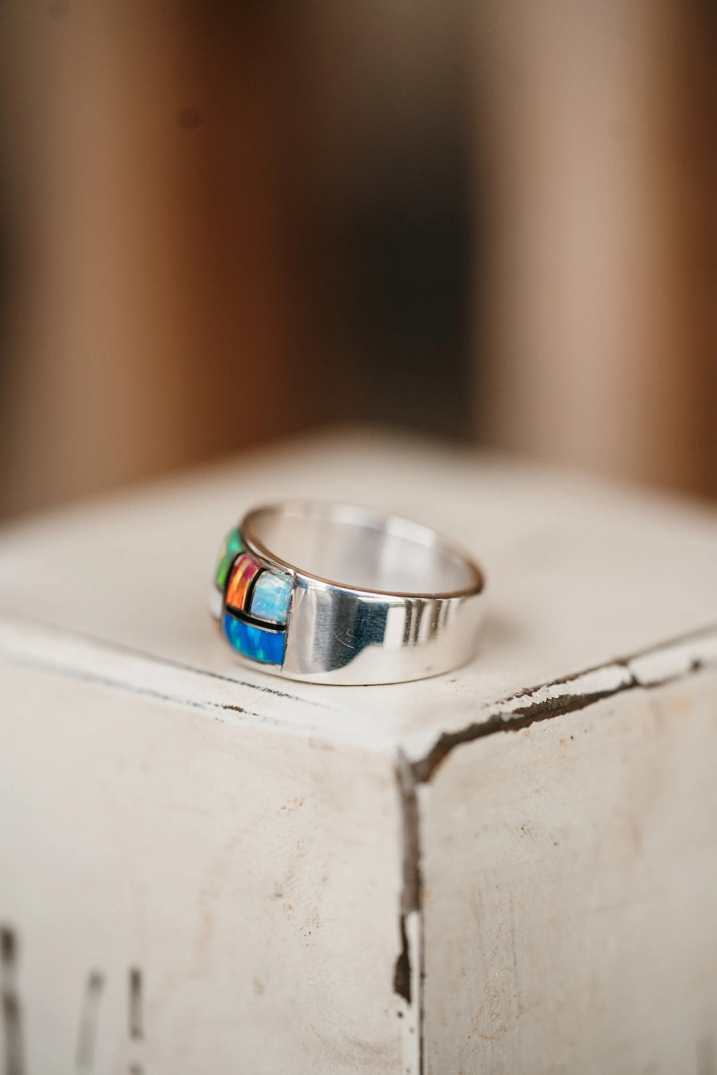 Sanne Ring | Colorful Opal - FINAL SALE sold by Goldie Lew product image thumbnail 2