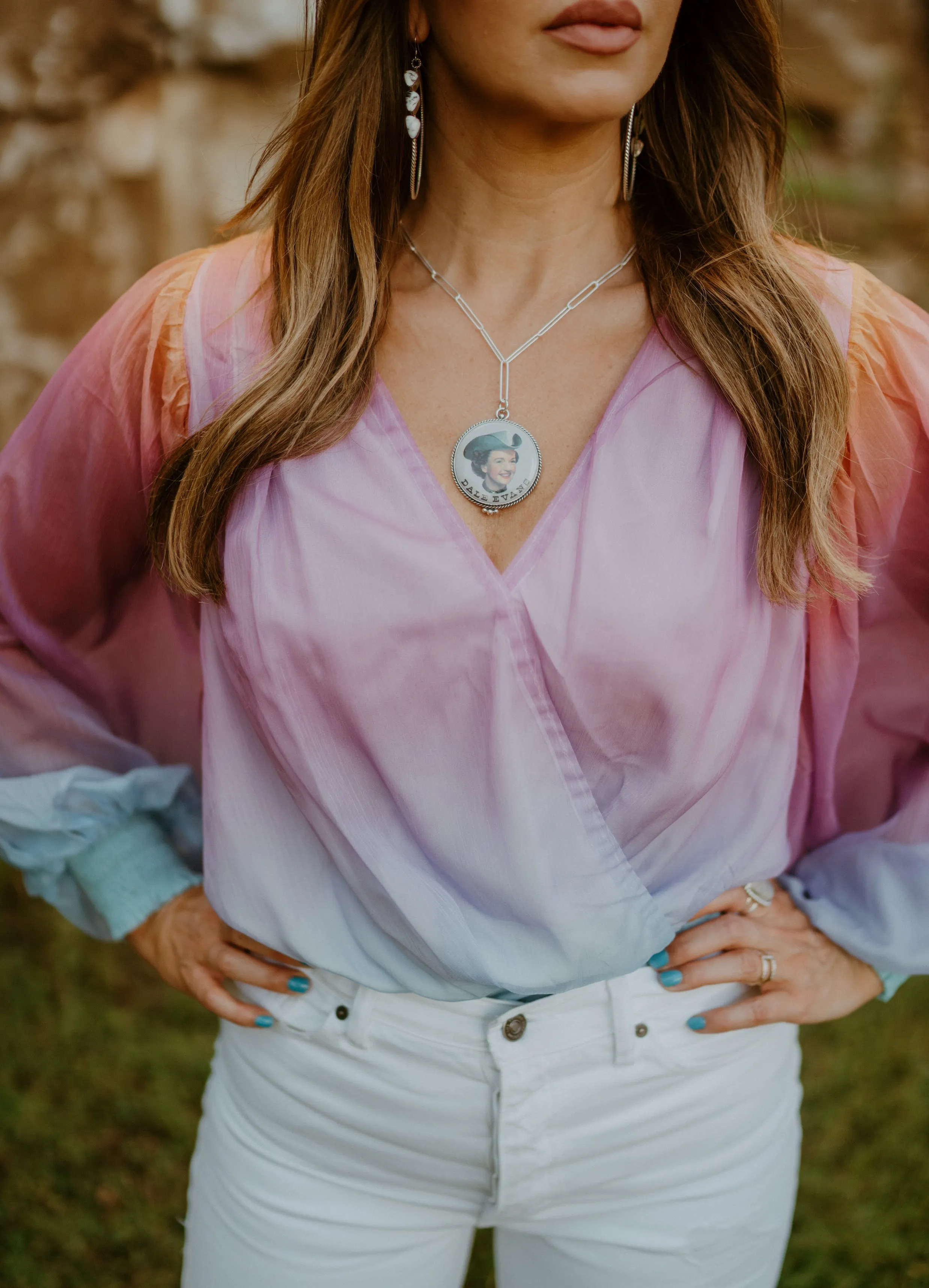 Dale Evans Necklace sold by Goldie Lew product image thumbnail 3