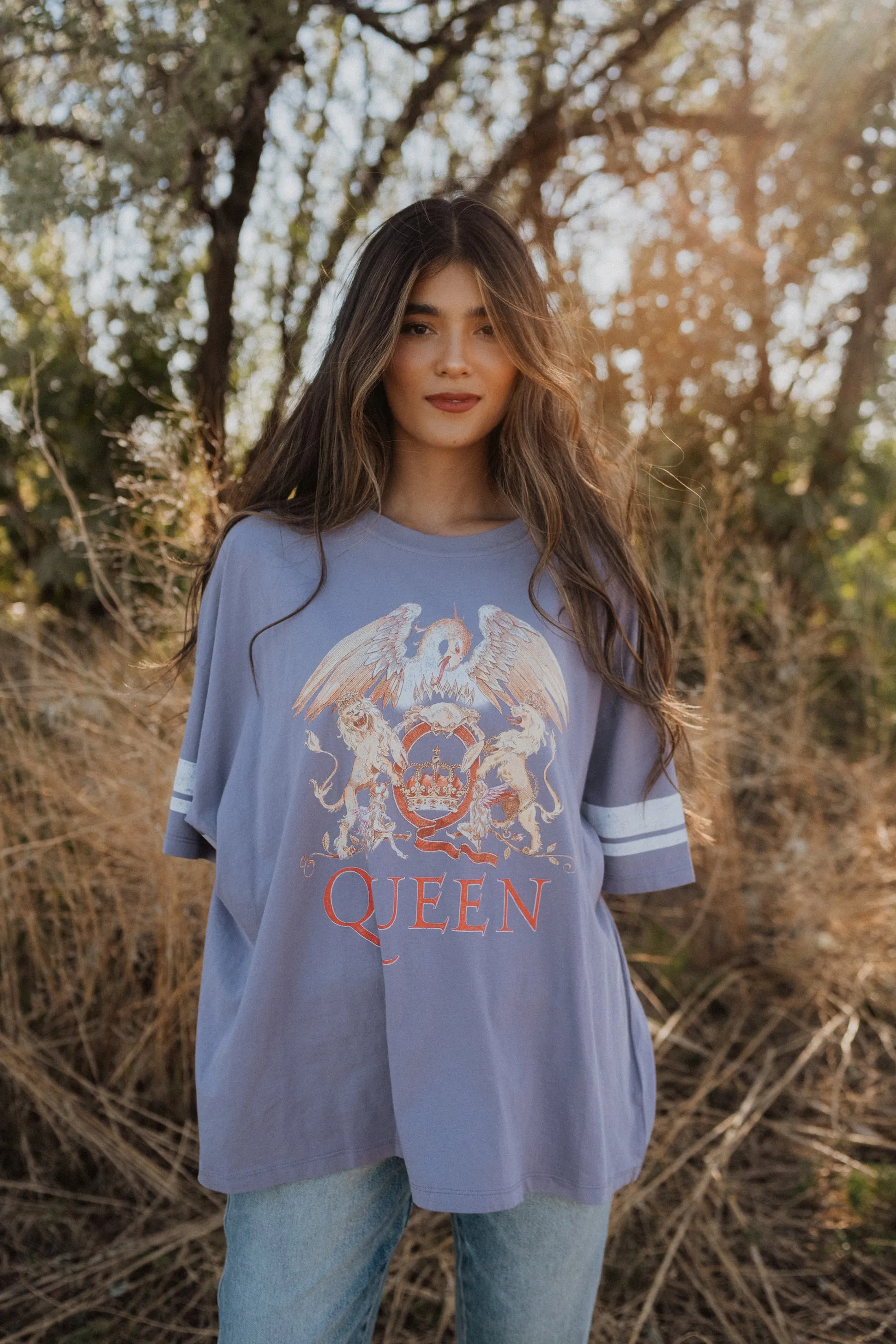 Queen Varsity T-Shirt sold by Goldie Lew product image thumbnail 4
