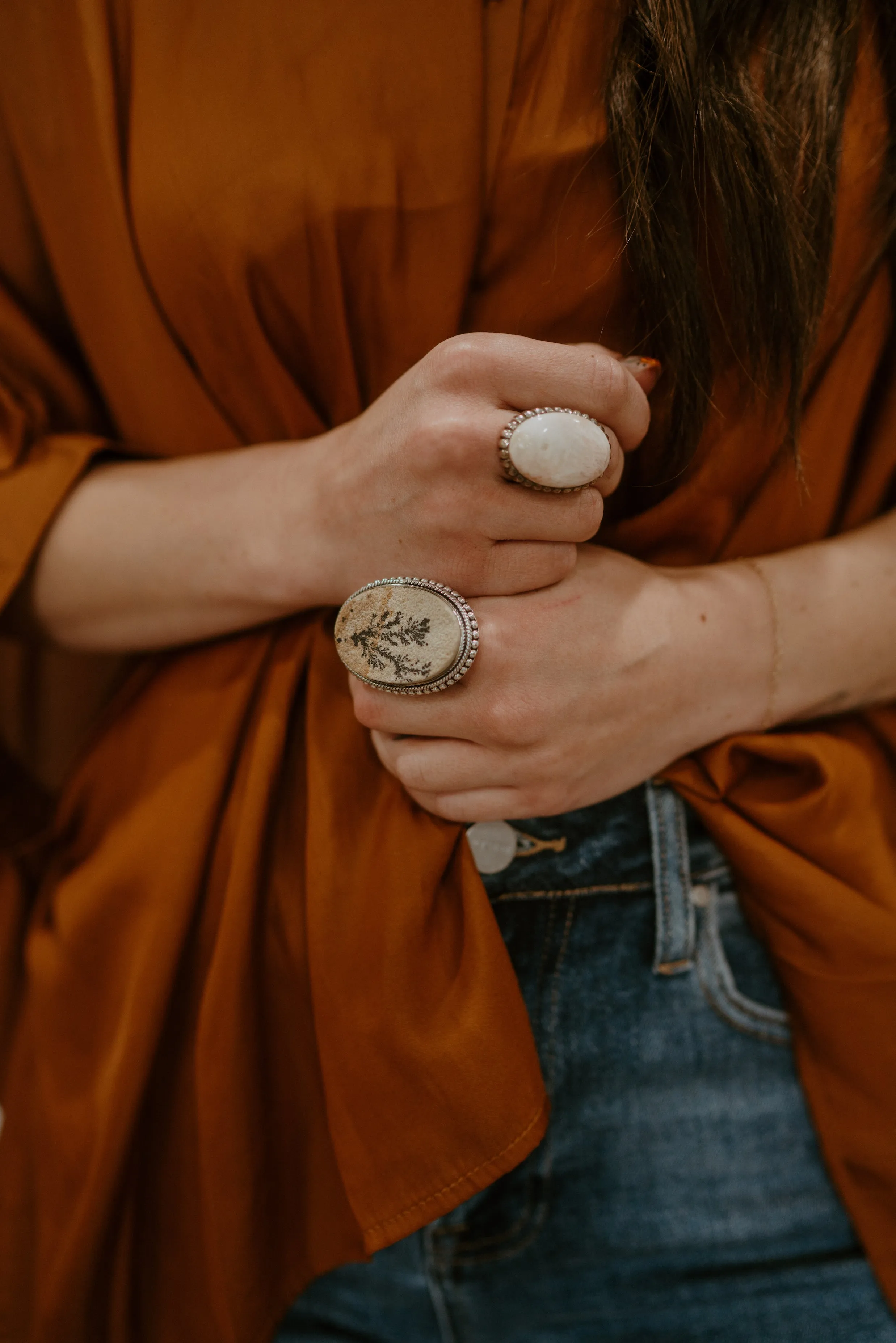 Etta Ring | Pink sold by Goldie Lew product image thumbnail 2