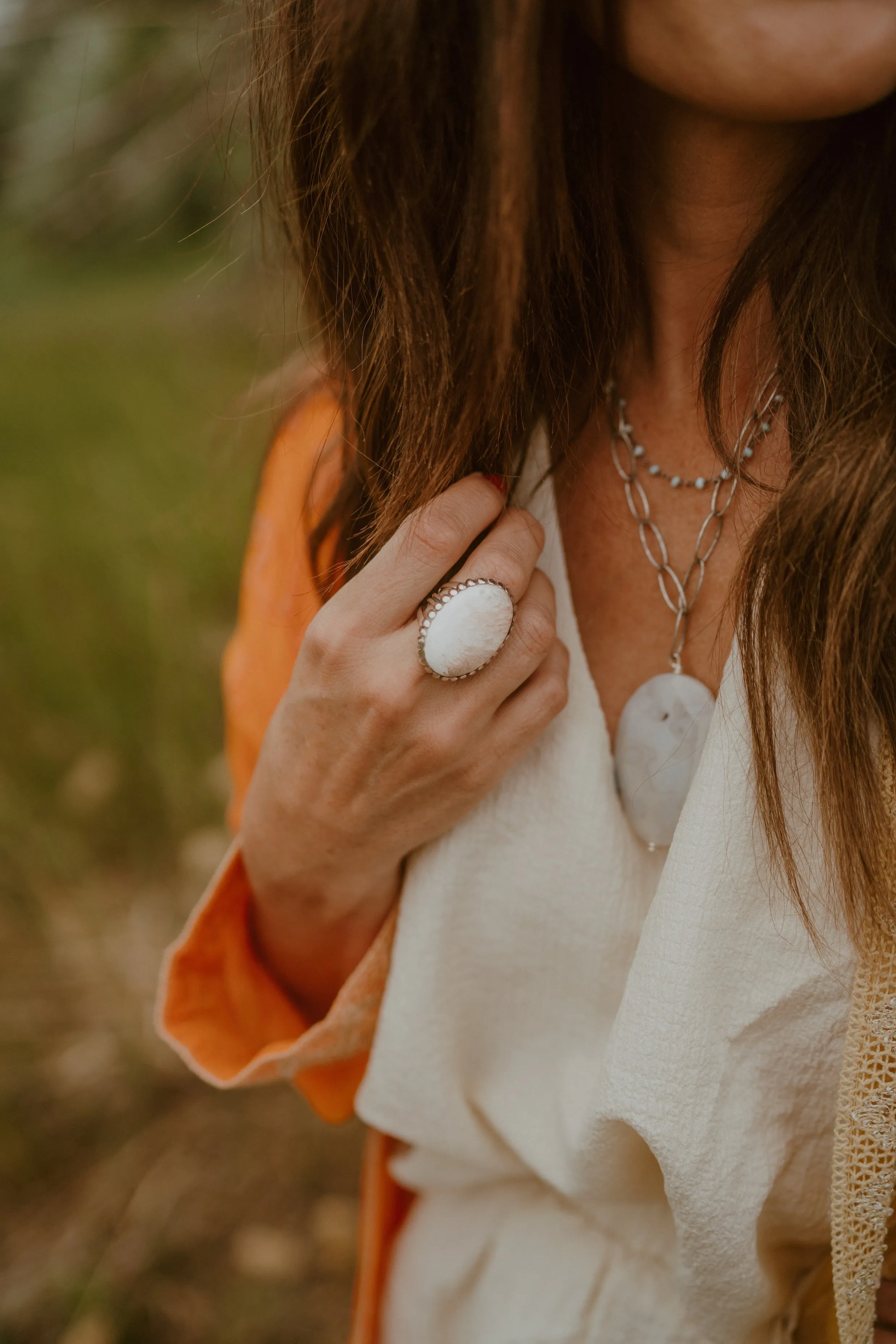 Etta Ring | Pink sold by Goldie Lew product image thumbnail 4