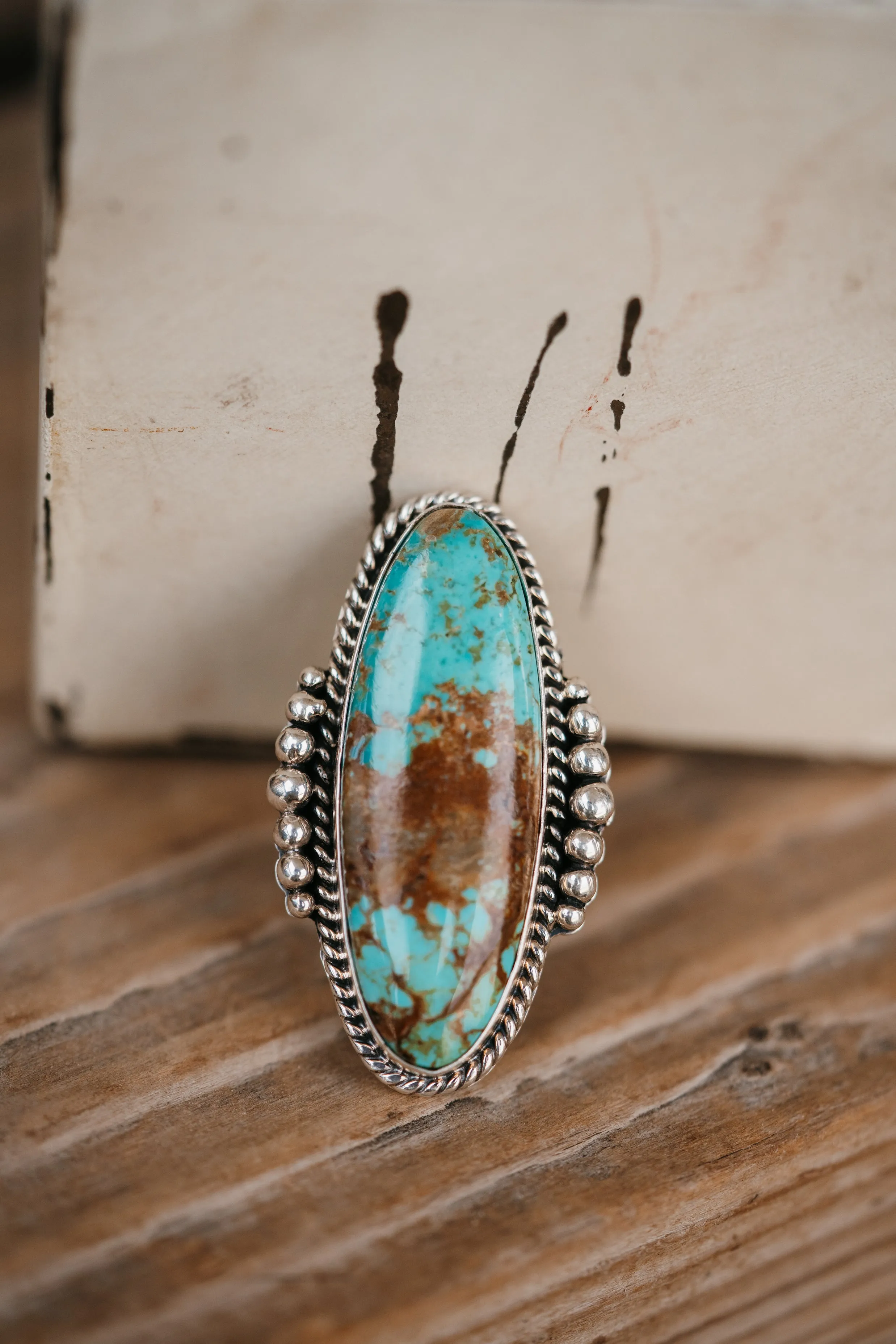 Winnie Ring | Turquoise sold by Goldie Lew