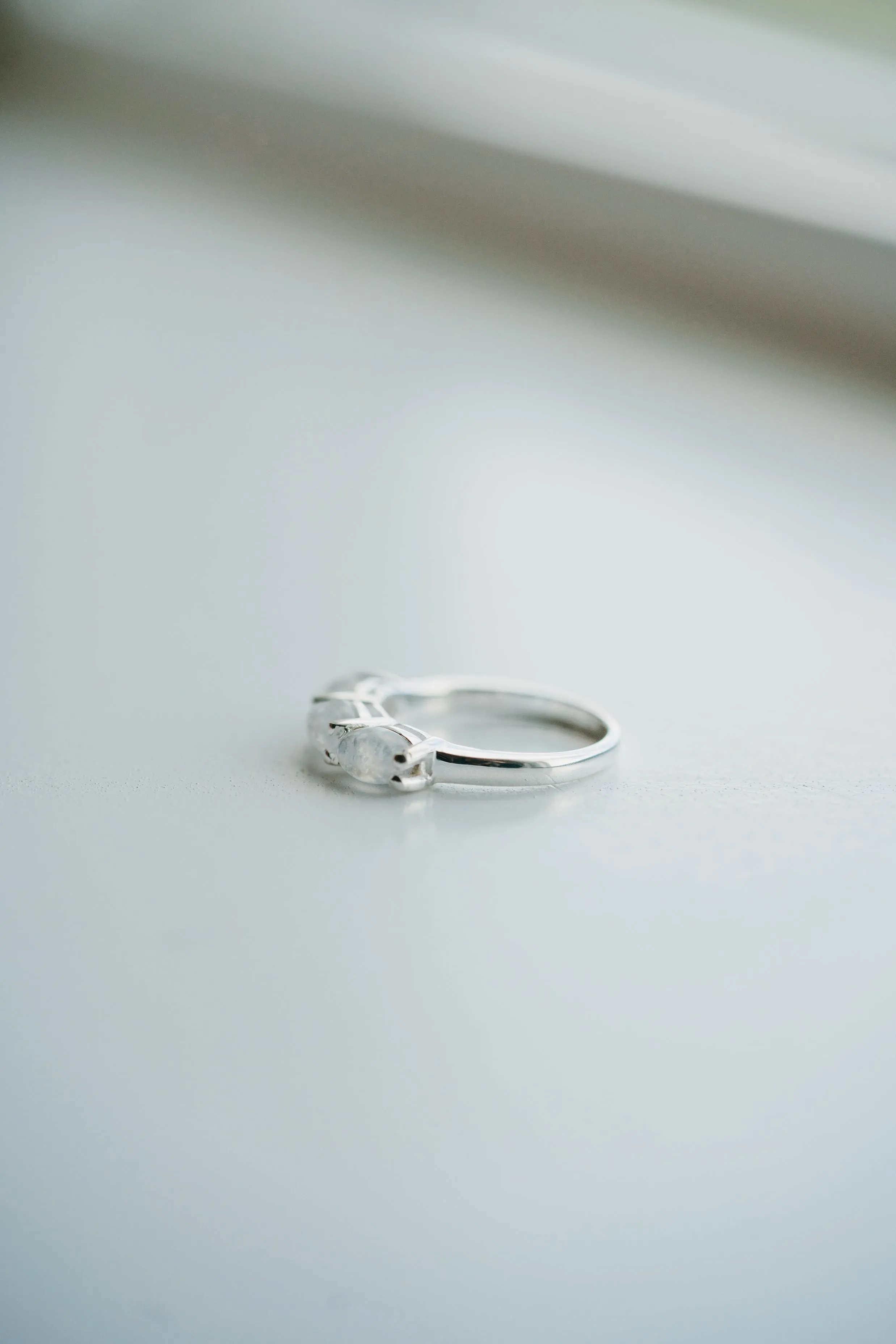 True Ring | Moonstone sold by Goldie Lew product image thumbnail 3