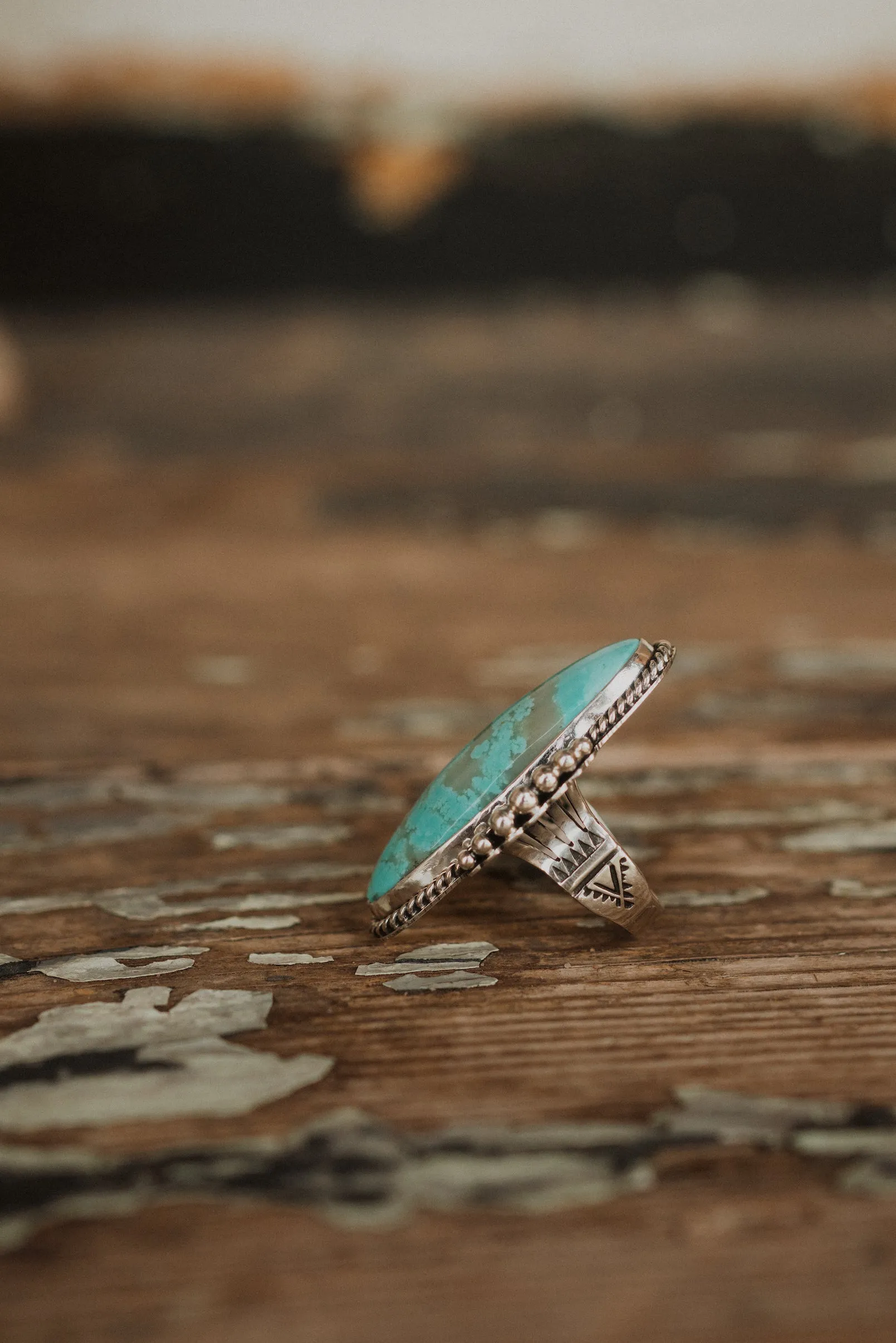 Winnie Ring | Turquoise sold by Goldie Lew product image thumbnail 2