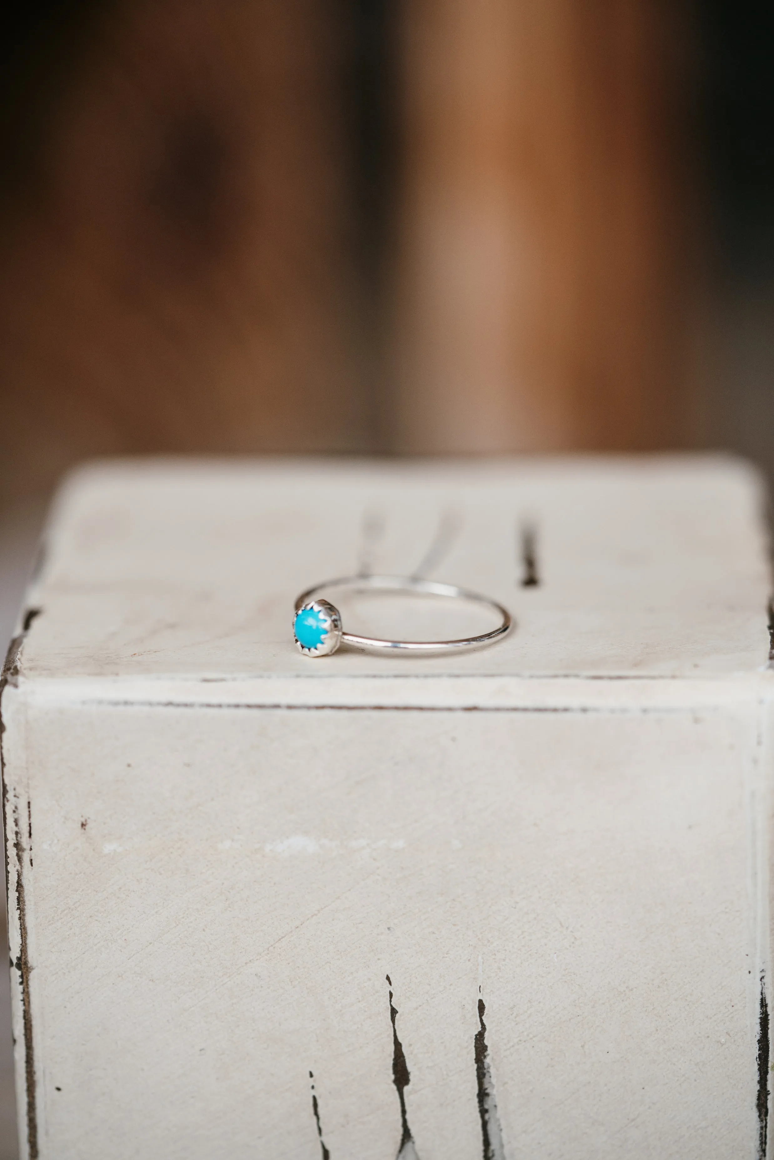 Rosie Ring | Turquoise - FINAL SALE sold by Goldie Lew product image thumbnail 2