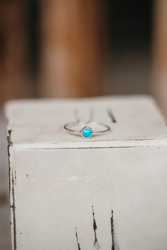 Rosie Ring | Turquoise - FINAL SALE sold by Goldie Lew