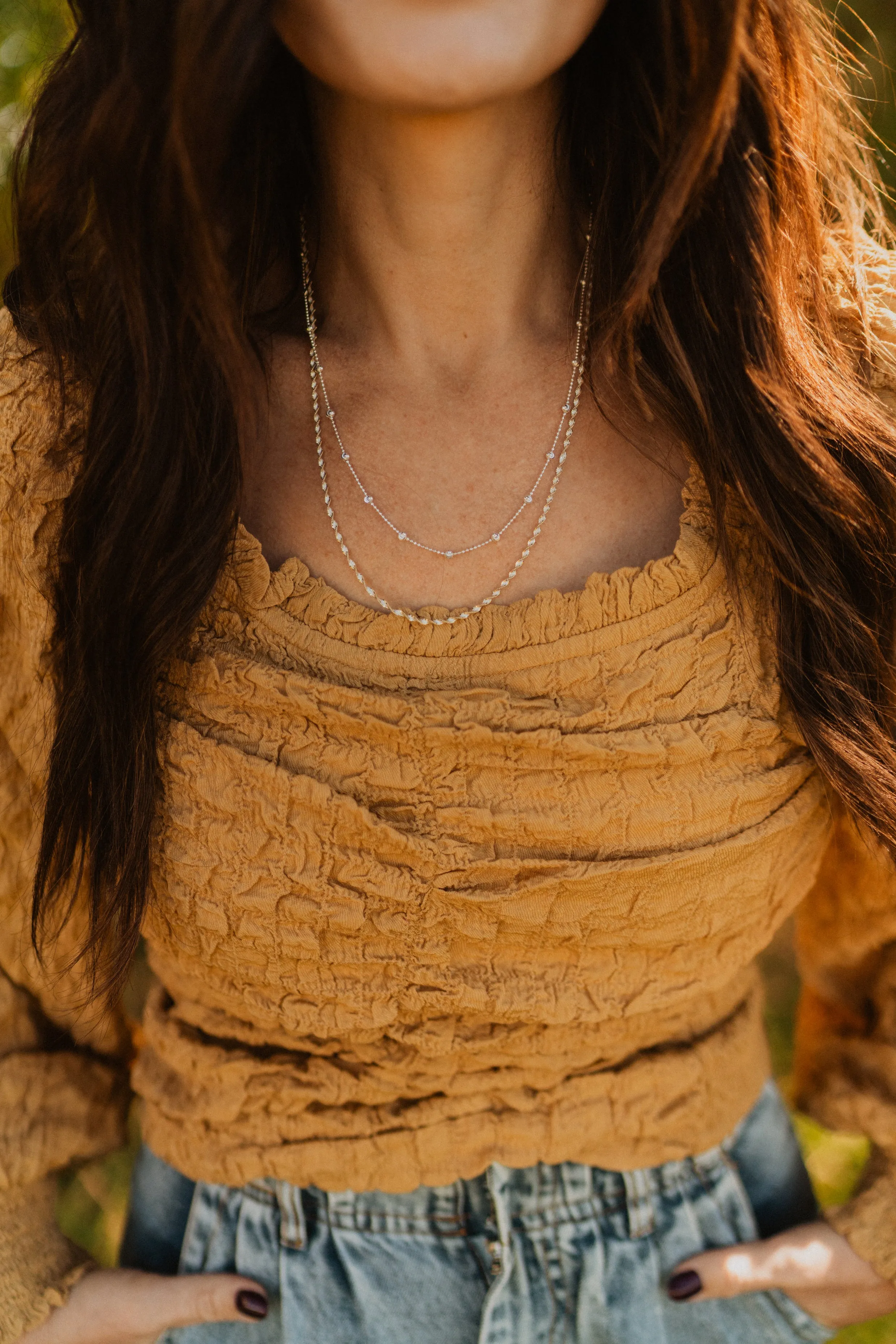 Faven Necklace sold by Goldie Lew