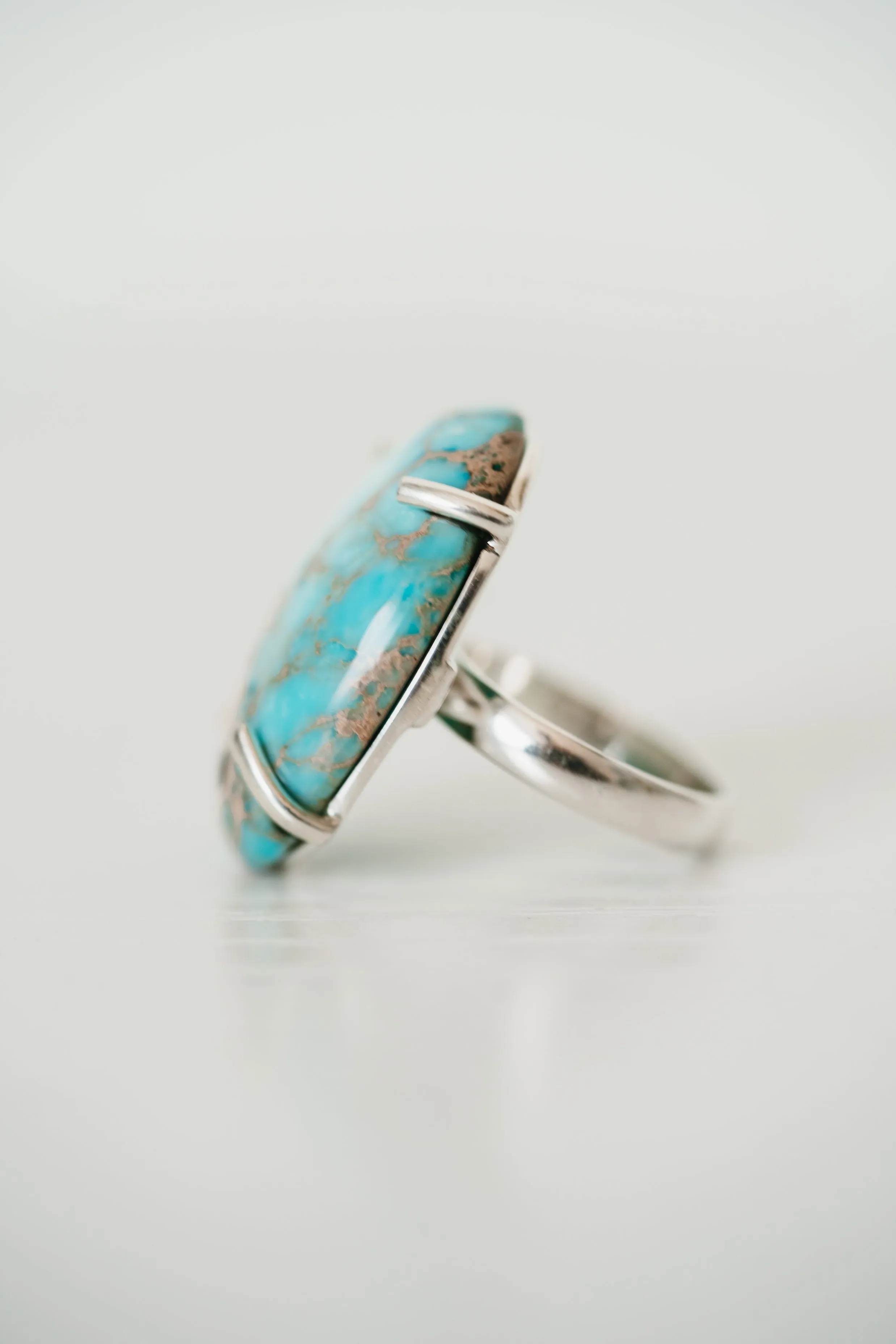 Niccola Ring | Blue Varasite sold by Goldie Lew product image thumbnail 4
