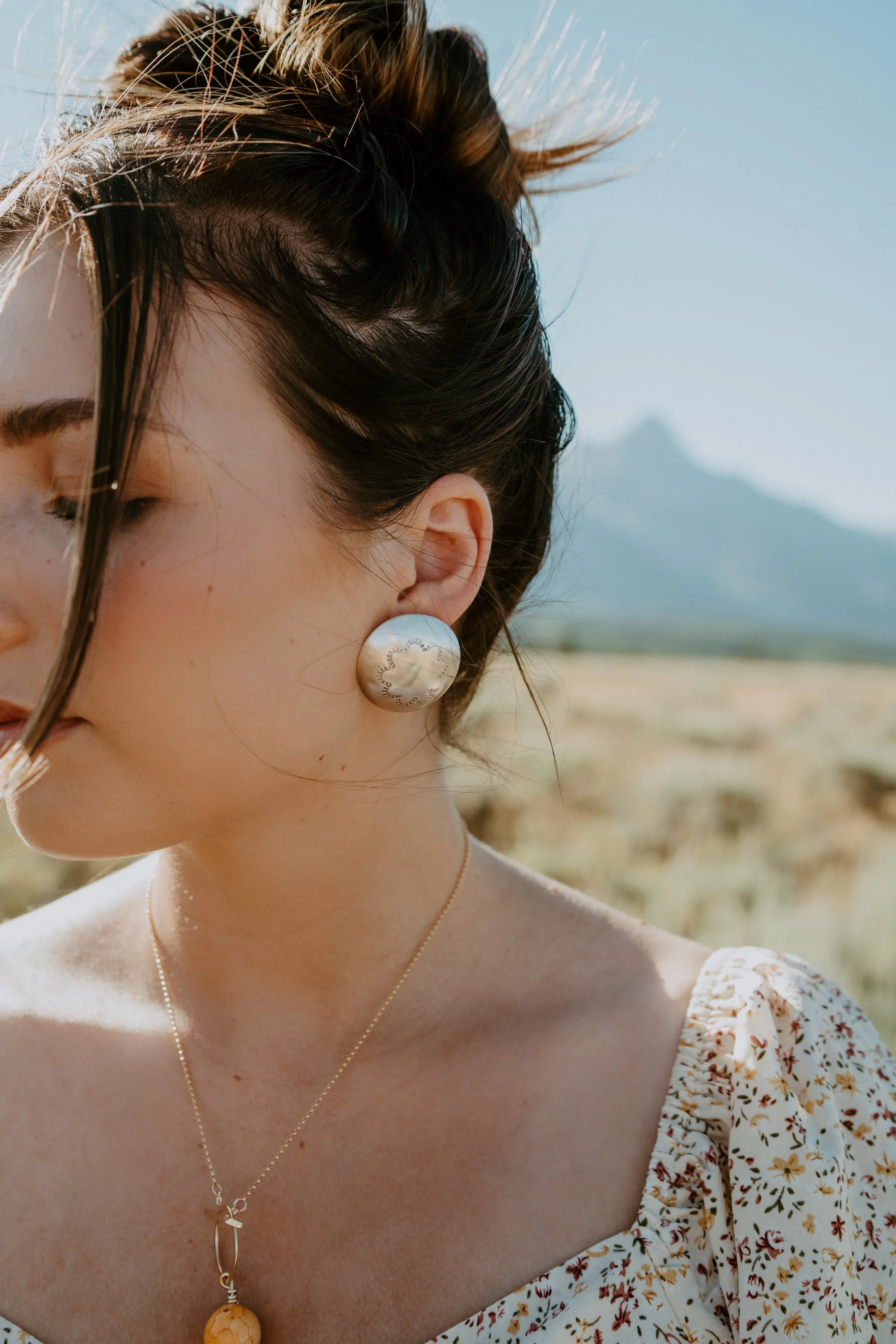 Paula Earrings sold by Goldie Lew product image thumbnail 2