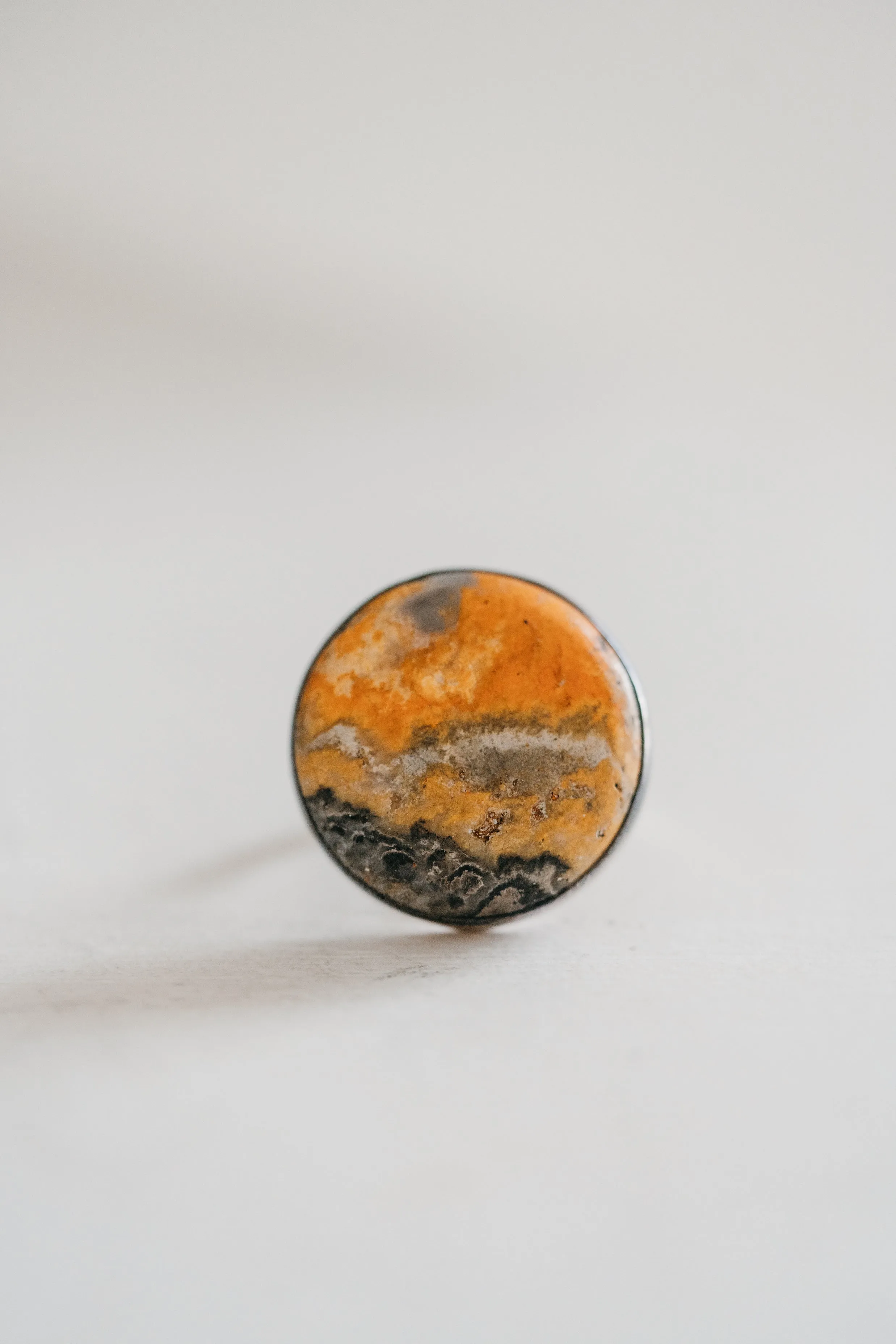 Kirby Ring | Bumblebee Jasper sold by Goldie Lew product image thumbnail 5