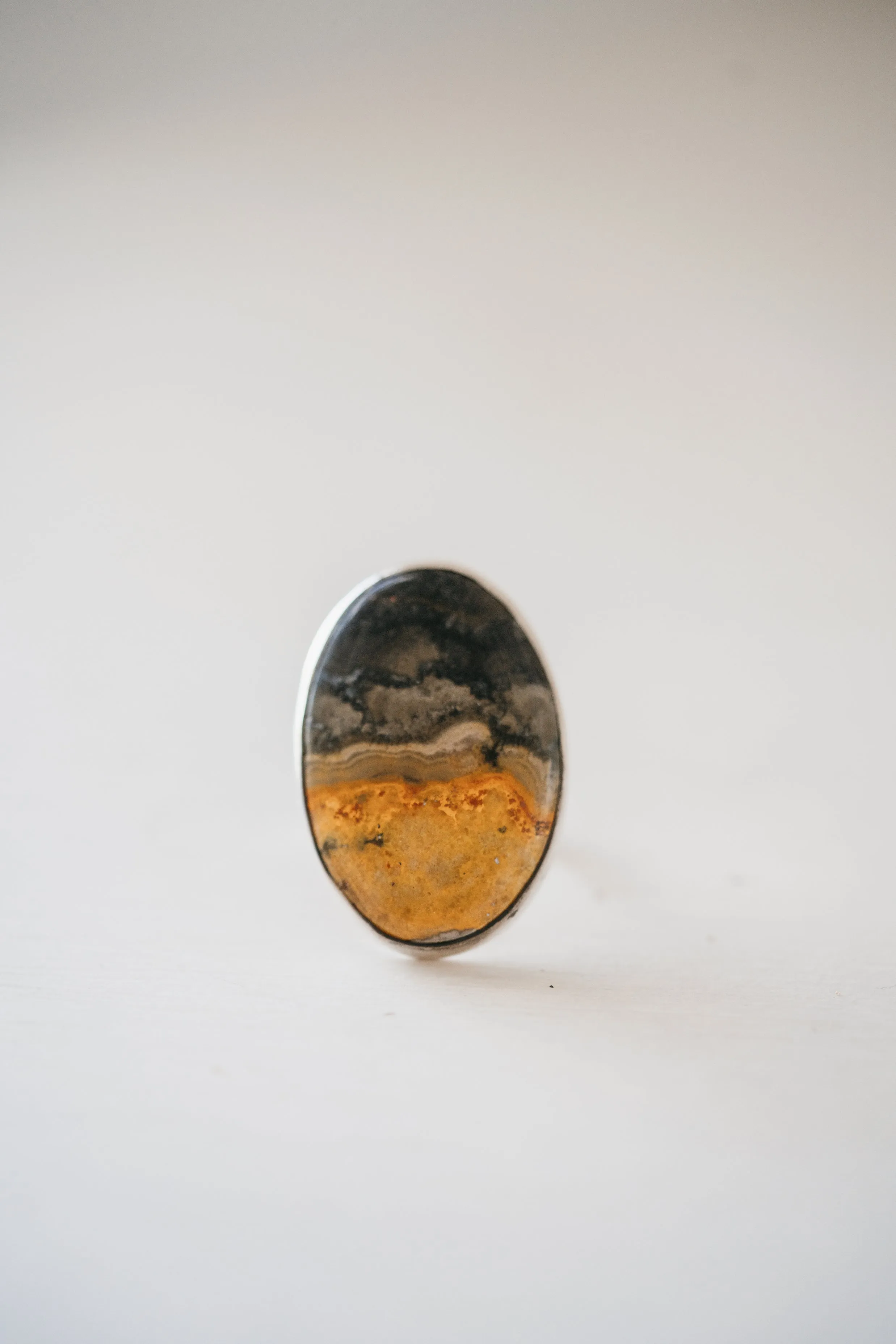 Kirby Ring | Bumblebee Jasper sold by Goldie Lew product image thumbnail 2
