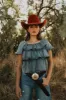Janna Denim Top sold by Goldie Lew