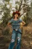 Janna Denim Top sold by Goldie Lew