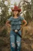 Janna Denim Top sold by Goldie Lew
