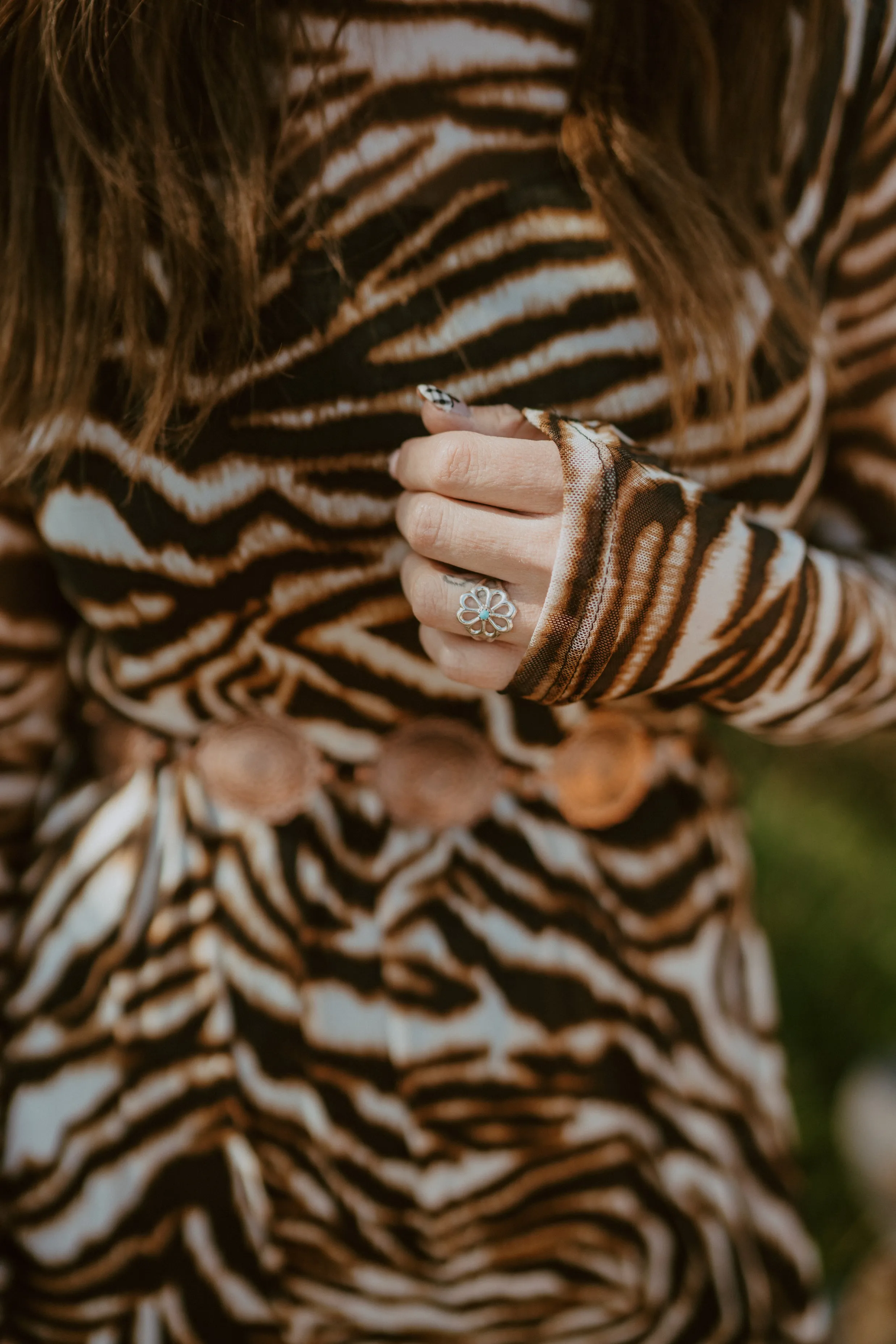 Bloom Ring | Small - FINAL SALE sold by Goldie Lew product image thumbnail 4