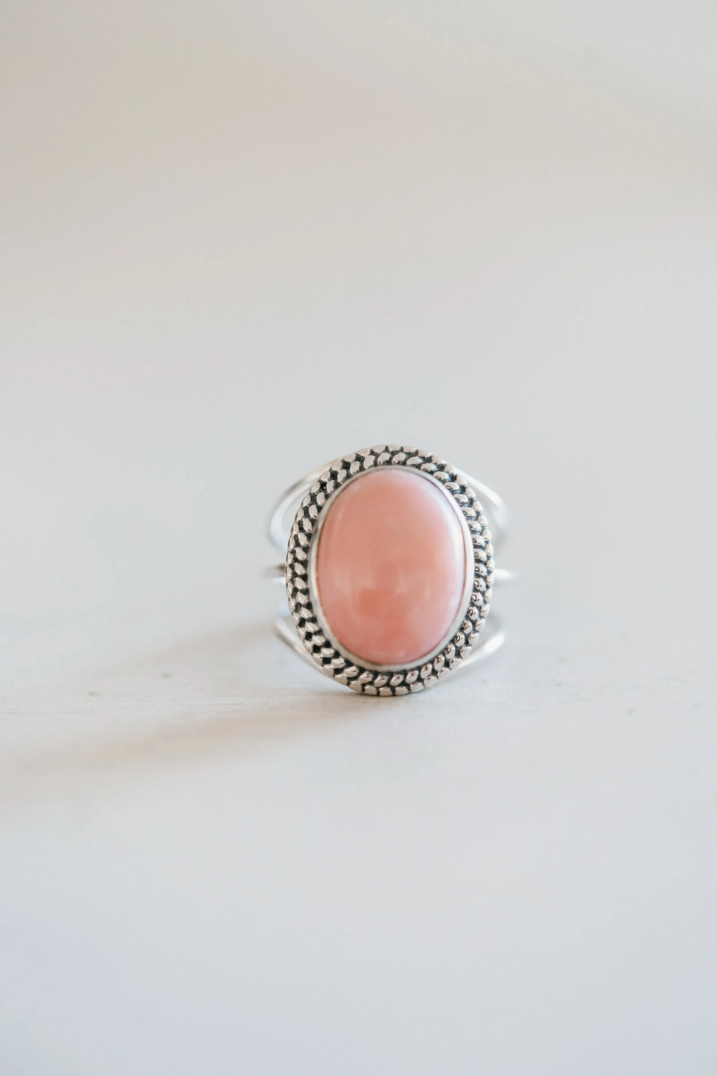 Trish Ring | Pink Opal sold by Goldie Lew