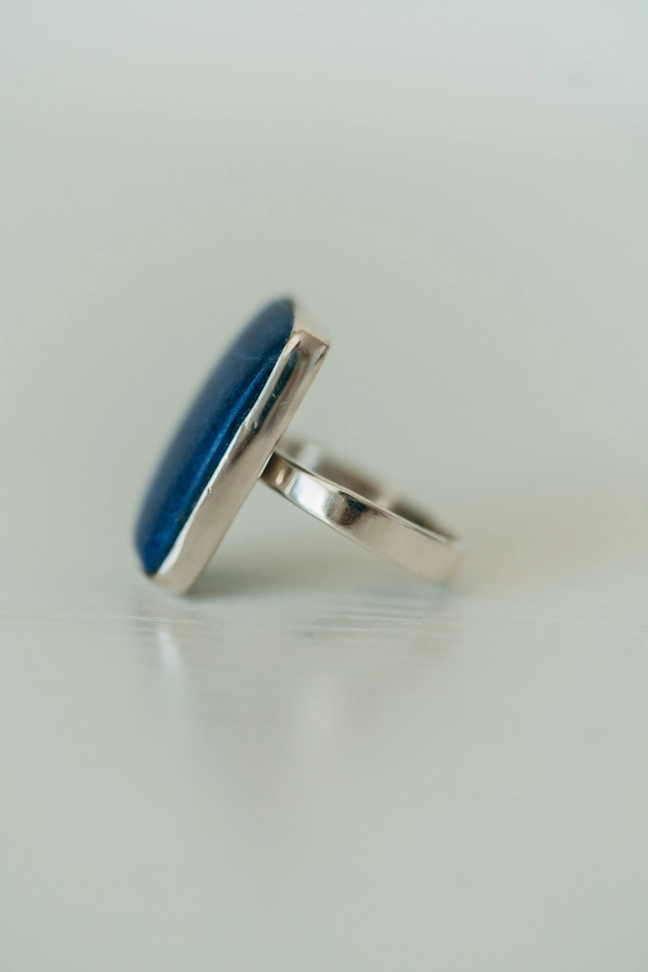 Zeph Ring | Blue Lapis sold by Goldie Lew product image thumbnail 3