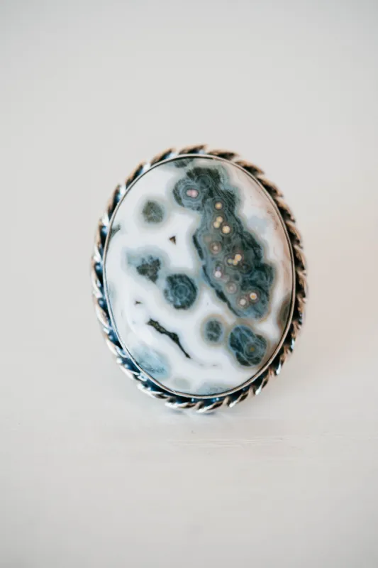 Tamara Ring | Ocean Jasper sold by Goldie Lew