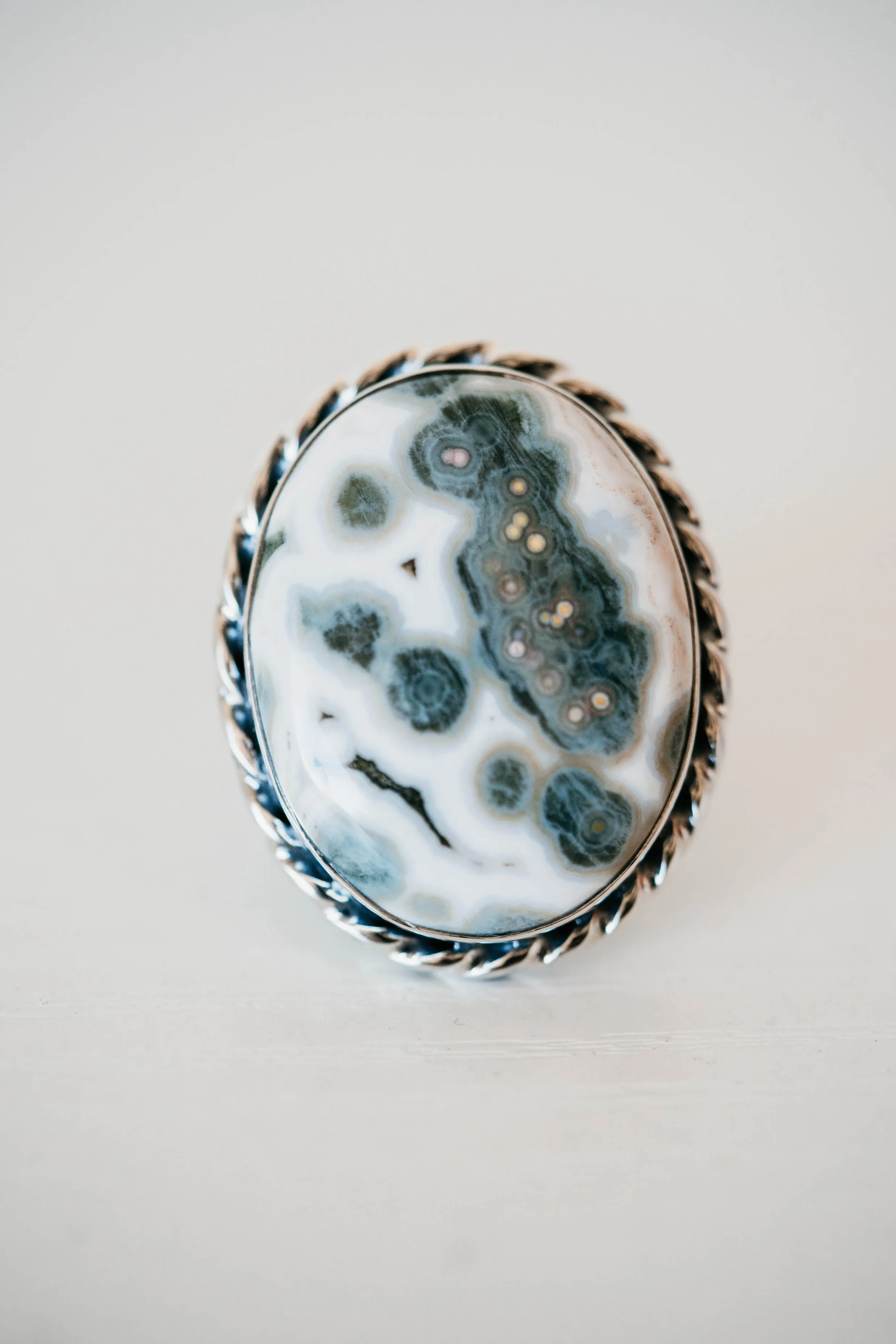 Tamara Ring | Ocean Jasper sold by Goldie Lew