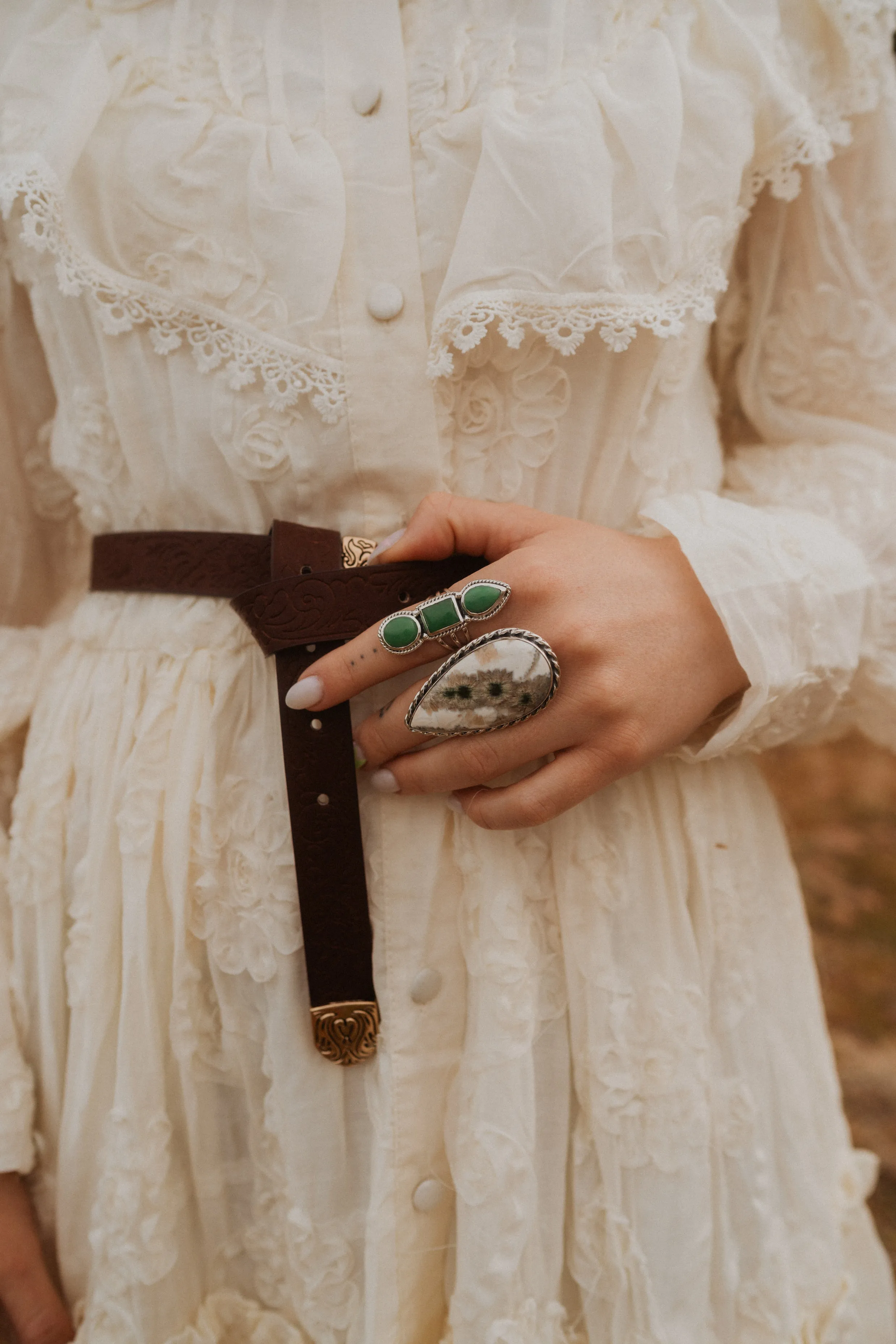 Tamara Ring | Ocean Jasper sold by Goldie Lew product image thumbnail 5