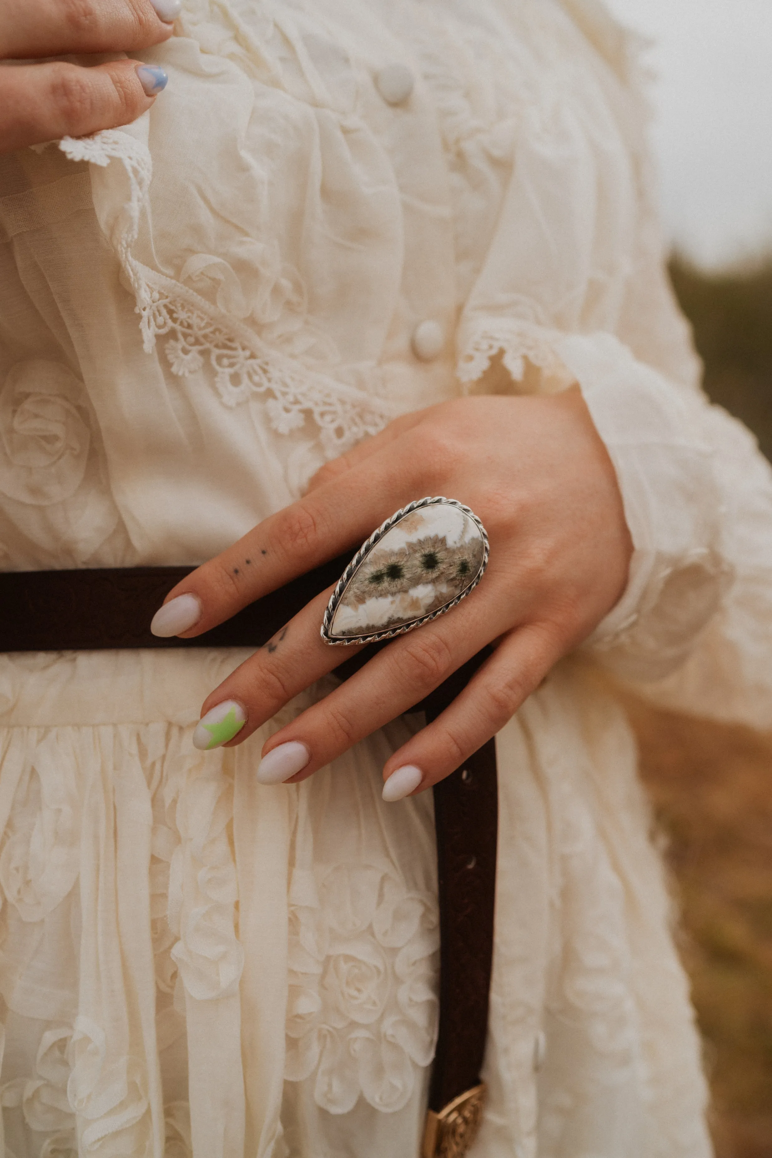 Tamara Ring | Ocean Jasper sold by Goldie Lew product image thumbnail 2