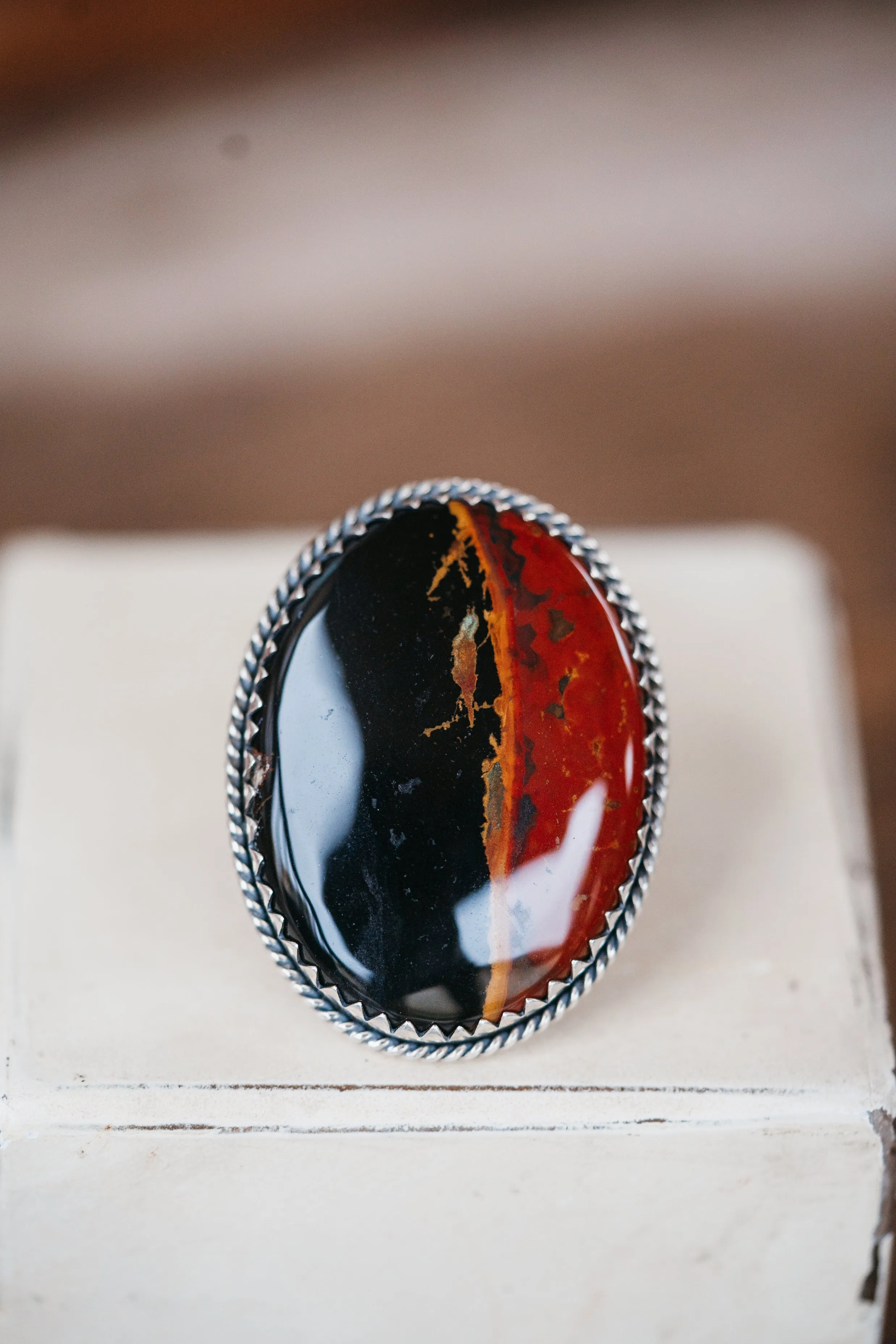 Persia Ring | #1 | Blood Stone sold by Goldie Lew