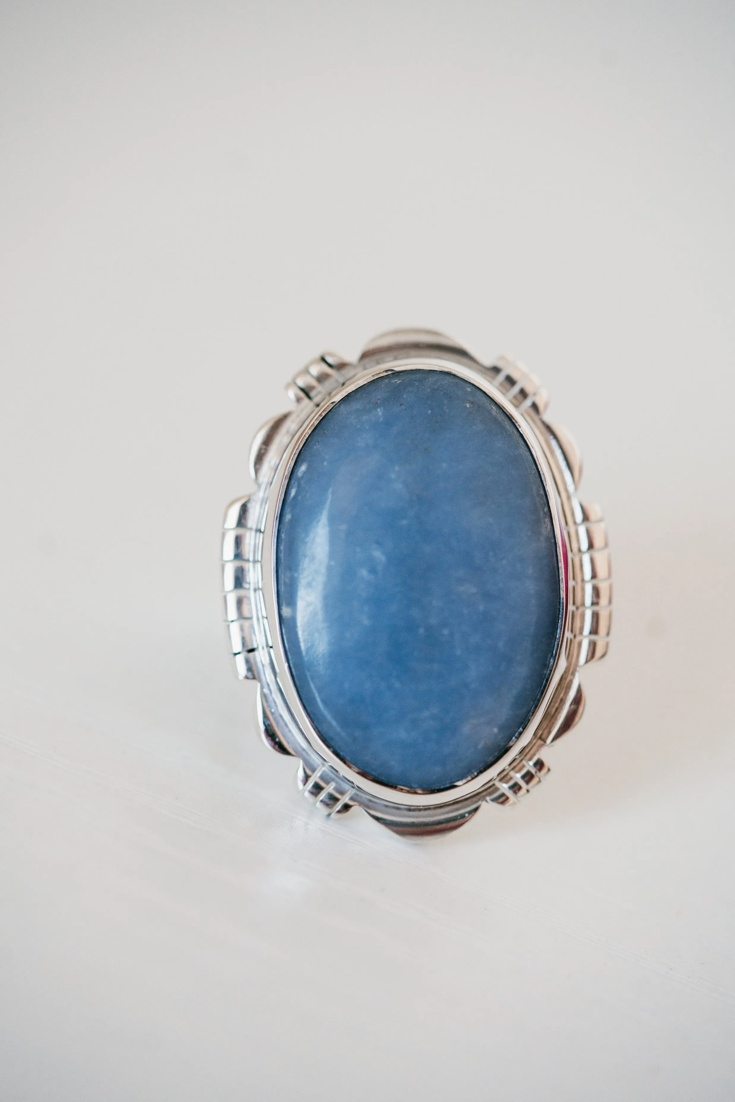 Thea Ring | Blue Opal sold by Goldie Lew product image thumbnail 3