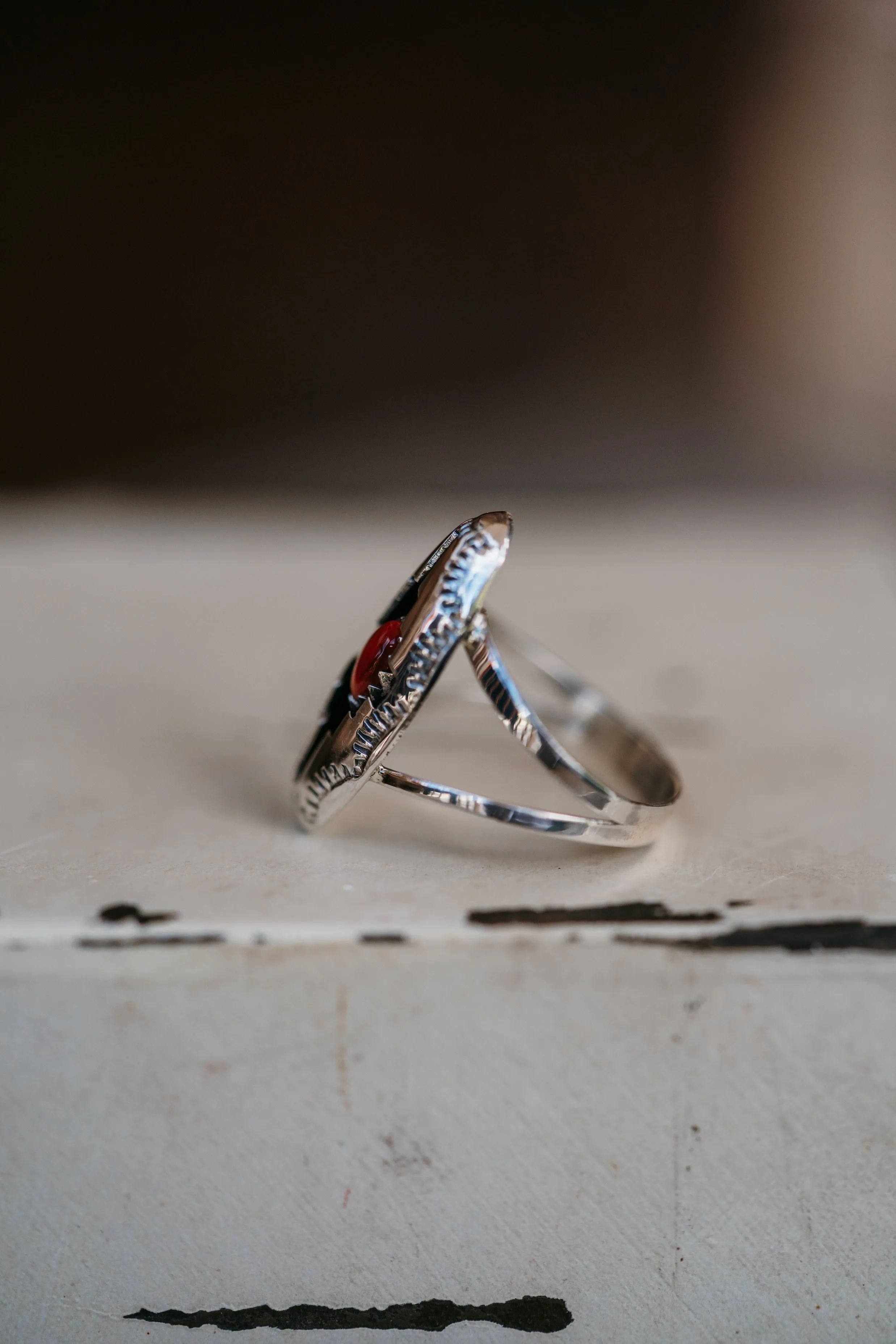 Jenna Ring | Coral sold by Goldie Lew product image thumbnail 3