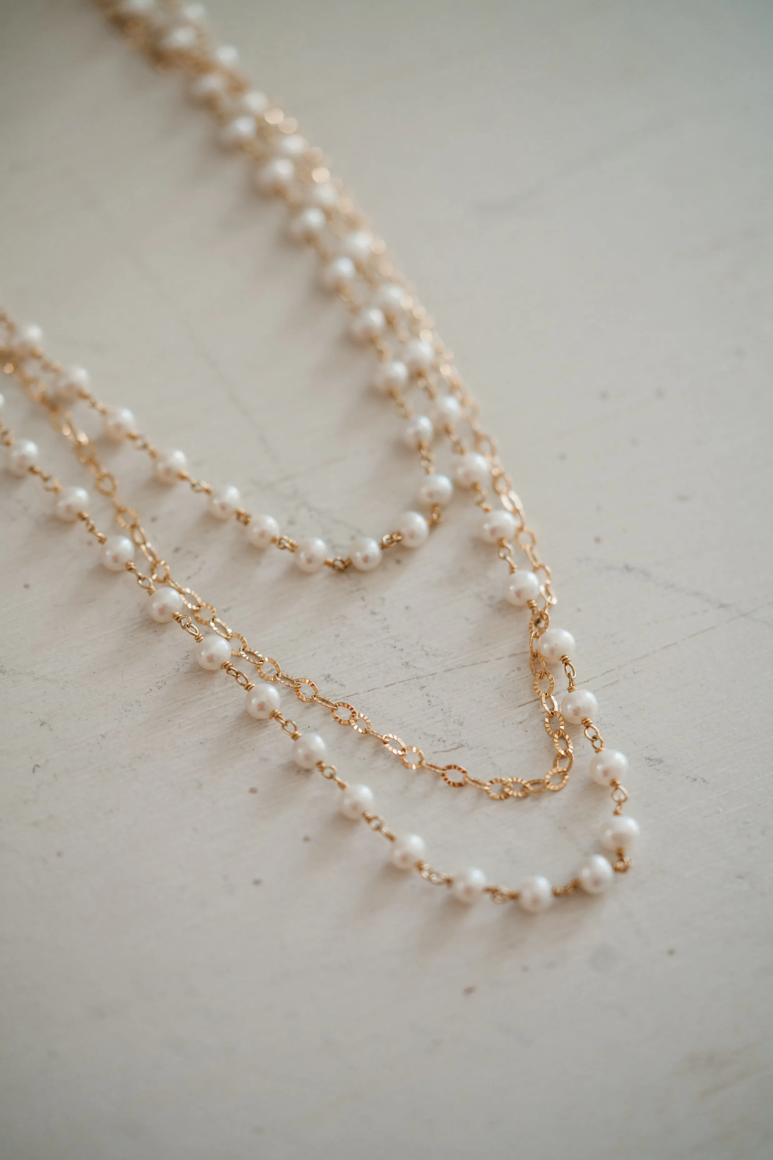 Gold Necklace Set #17 sold by Goldie Lew product image thumbnail 2