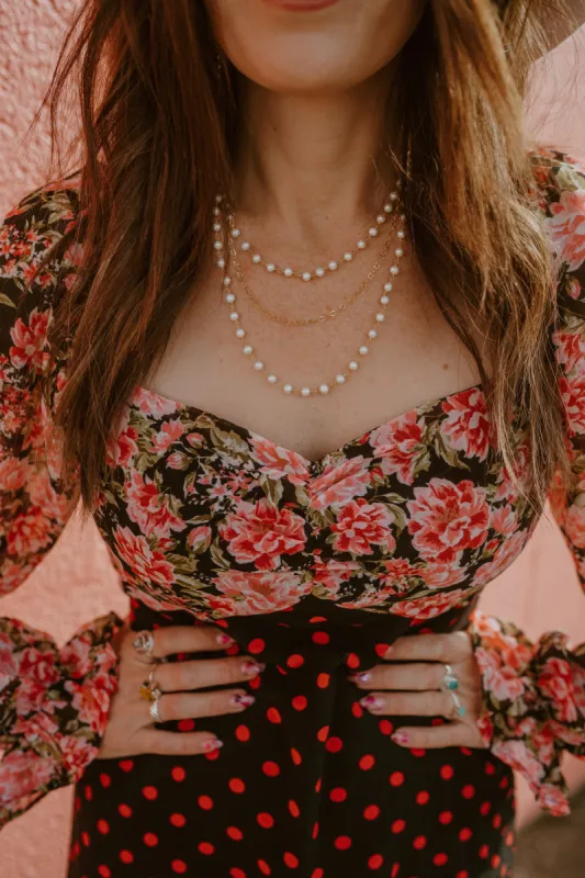 Gold Necklace Set #17 sold by Goldie Lew