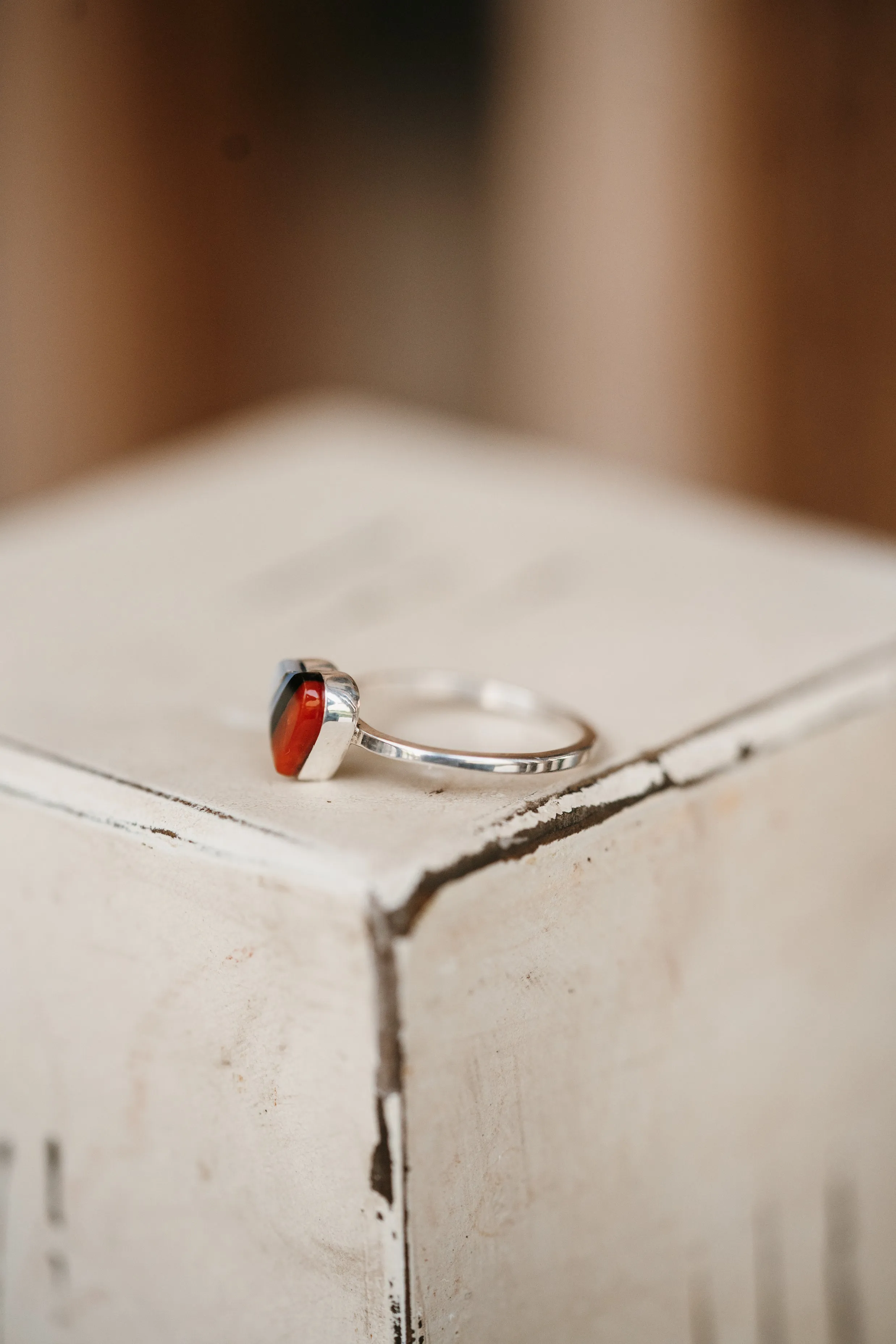 Heart Ring | Small | Red sold by Goldie Lew product image thumbnail 2